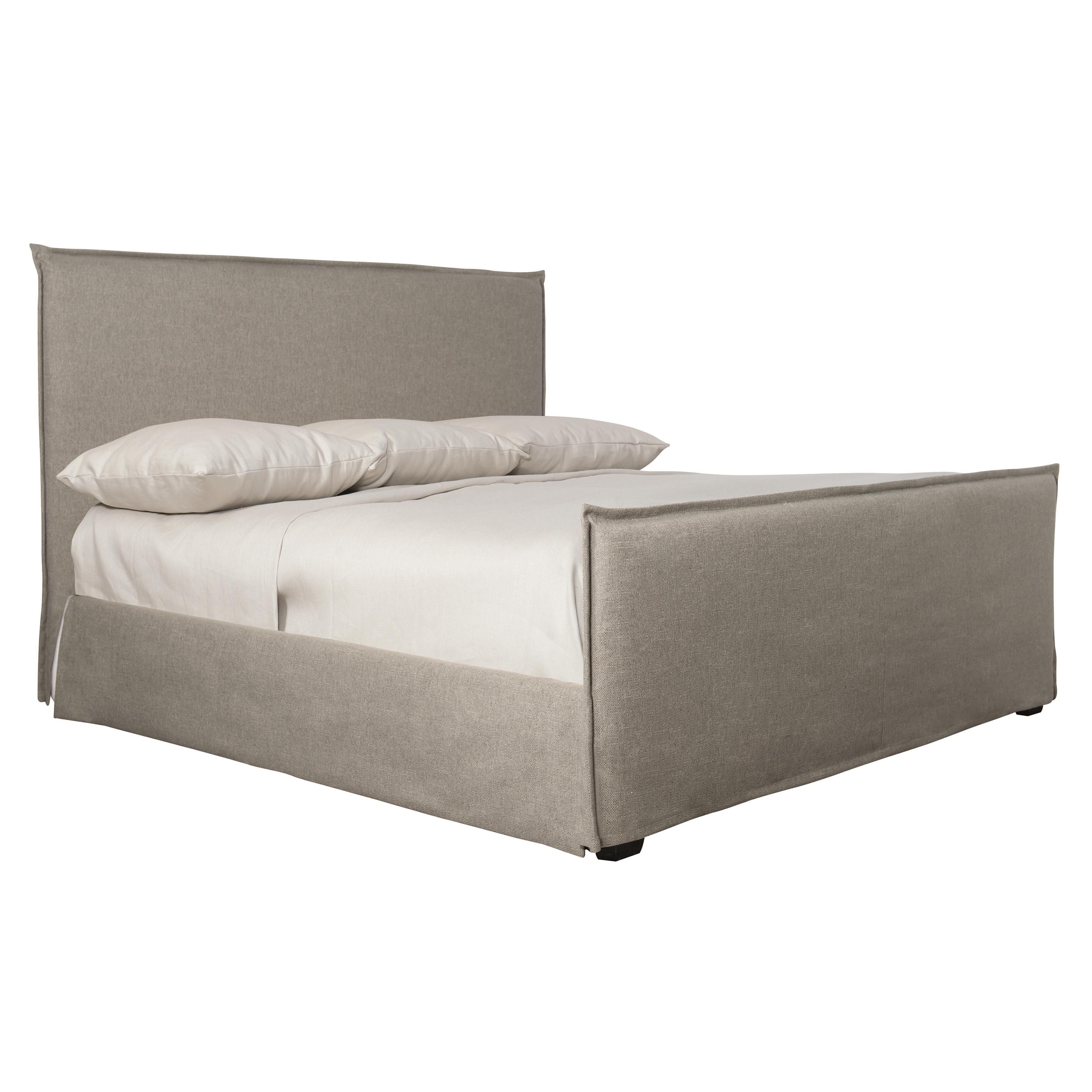 Bernhardt Furniture – Gerston Fabric Panel Bed King