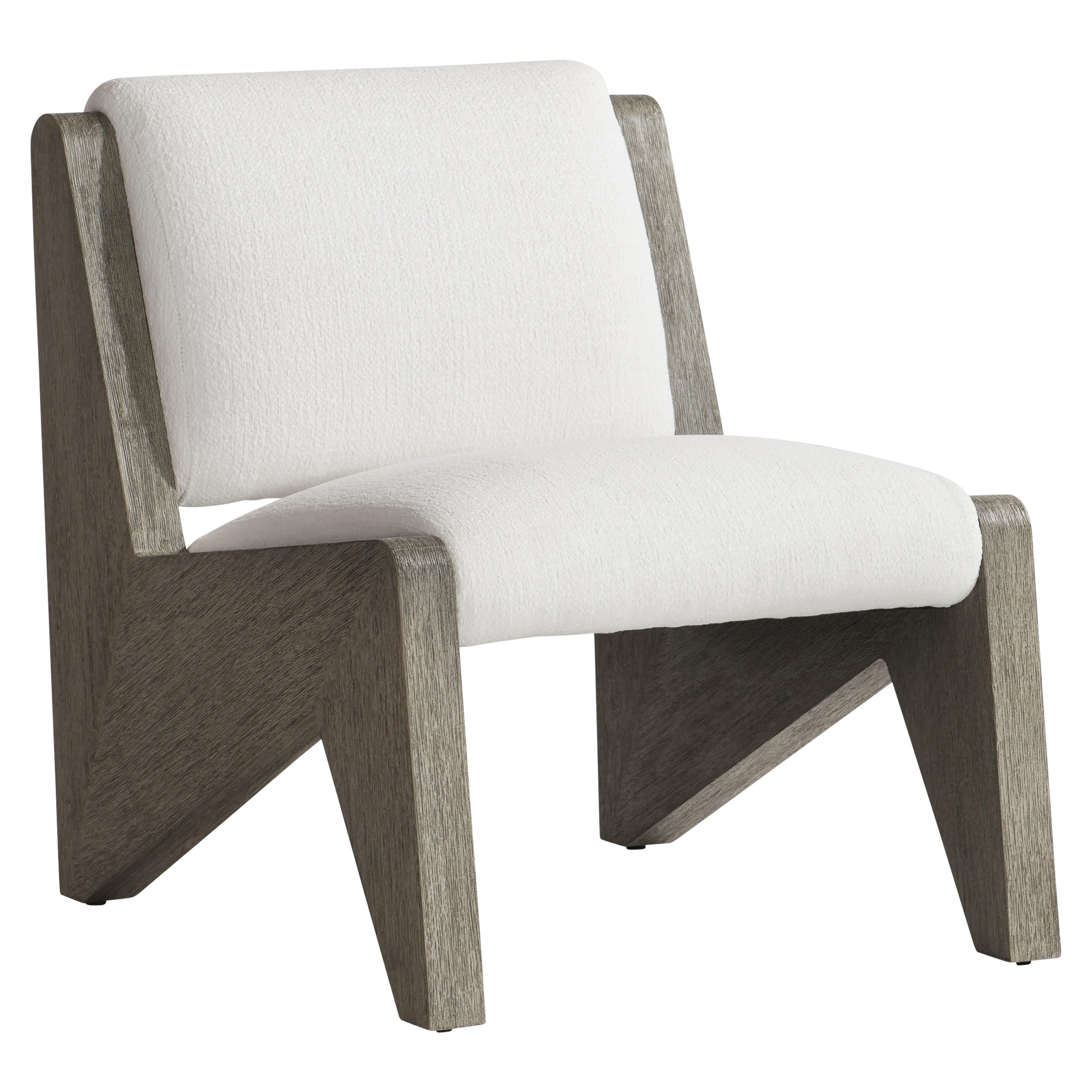 Bernhardt Hermosa Outdoor Chair with Weathered Teak Frame
