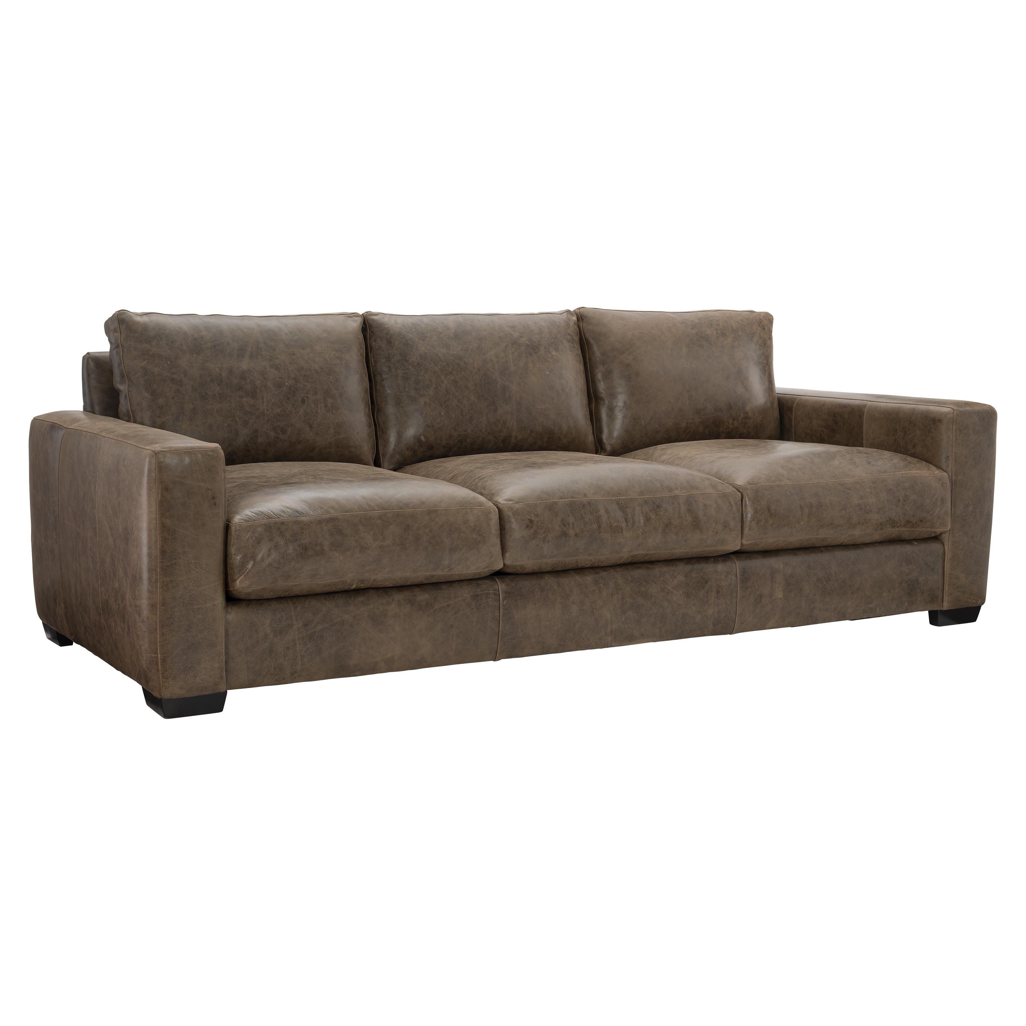 Bernhardt Furniture – Dawkins Leather Sofa