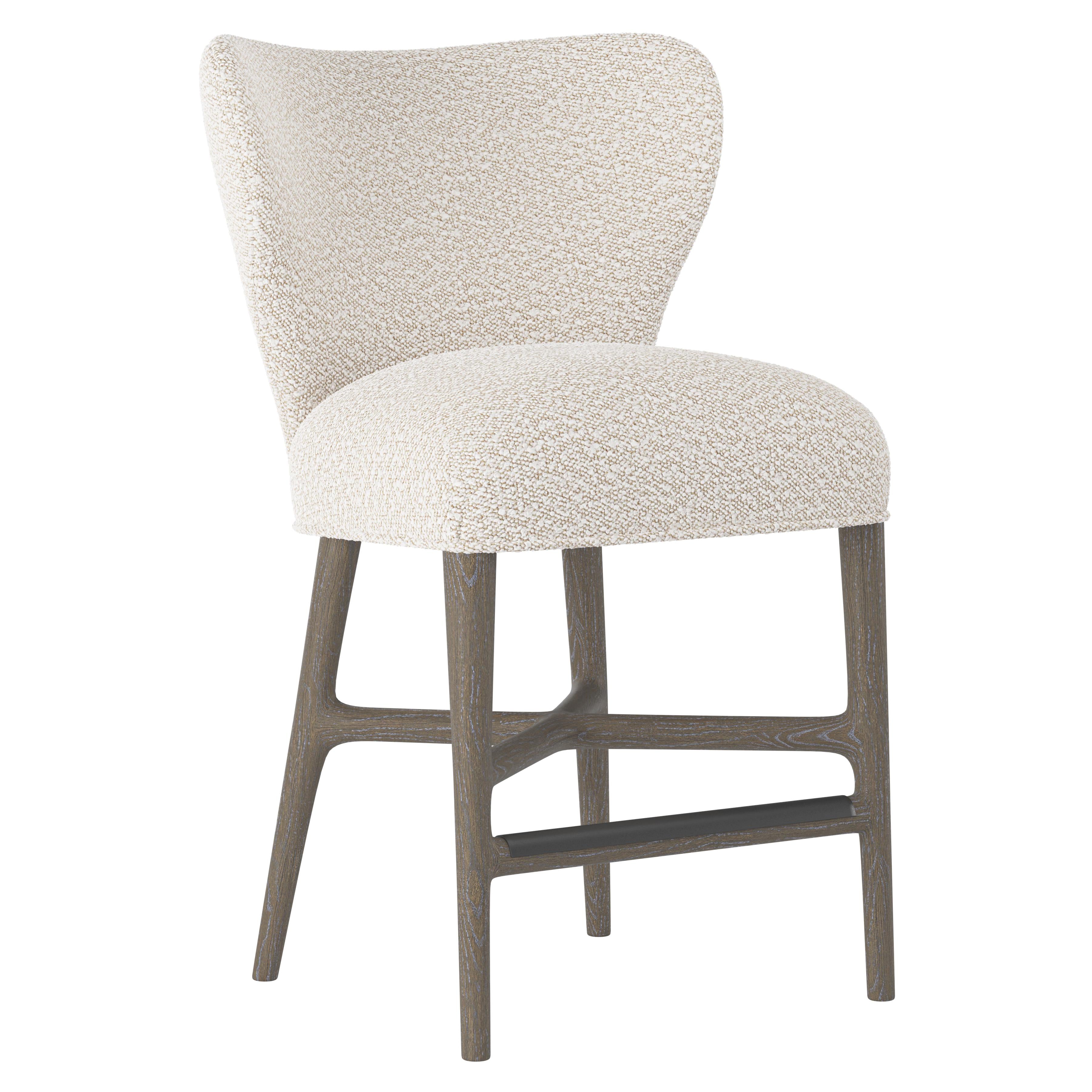 Bernhardt Furniture Kemp Fabric Counter Stool