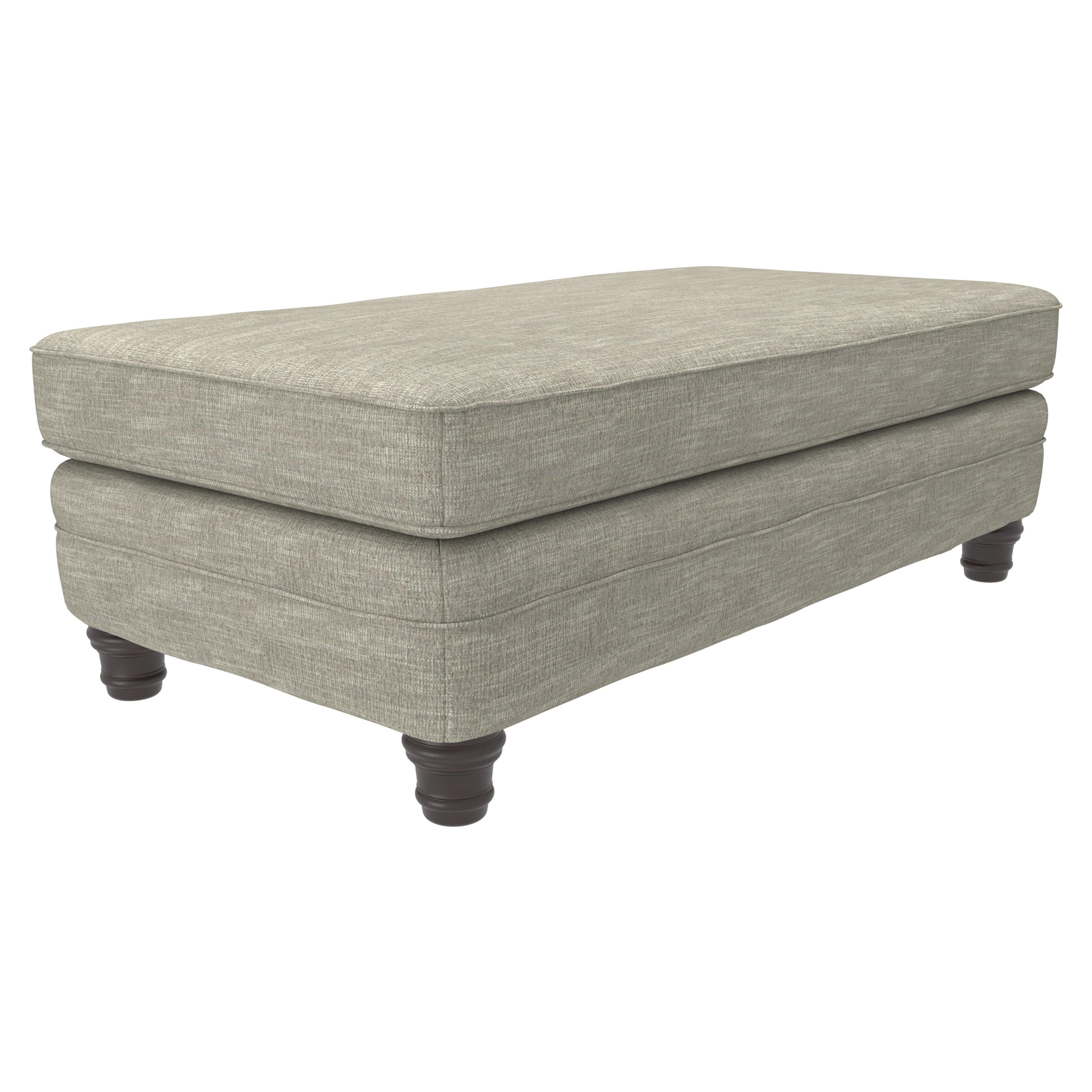 Bernhardt Furniture Tarleton Fabric Ottoman