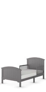 Hampton Toddler Bed, Cool Gray