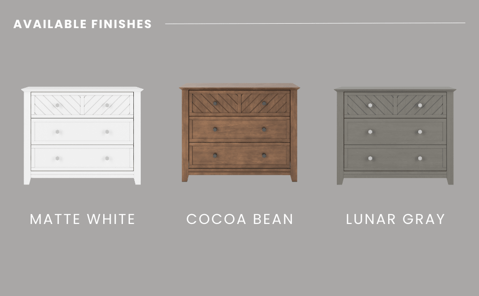 Atwood 3-Drawer Dresser, Cocoa Bean