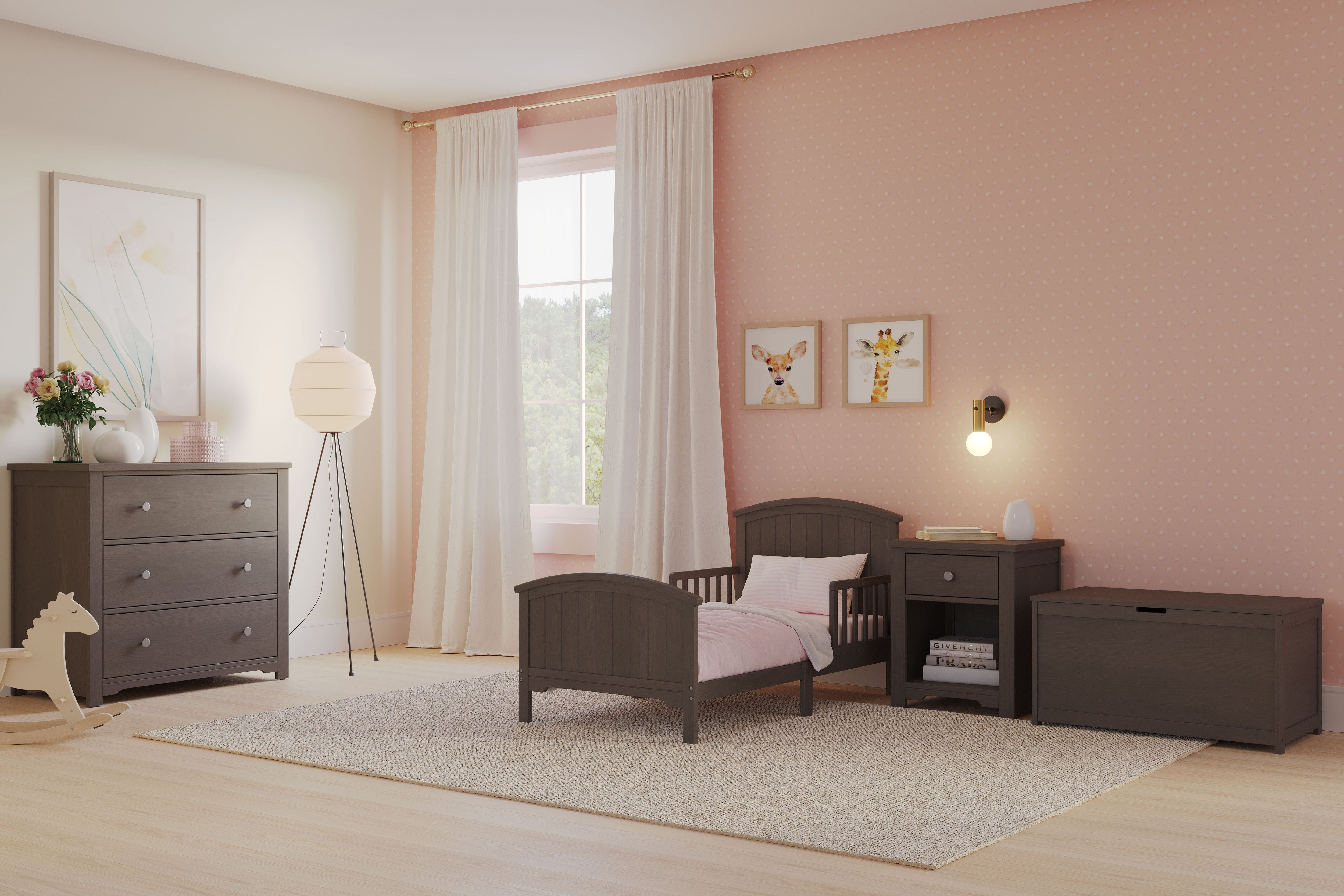 Hampton Toddler Bed, Dapper Gray