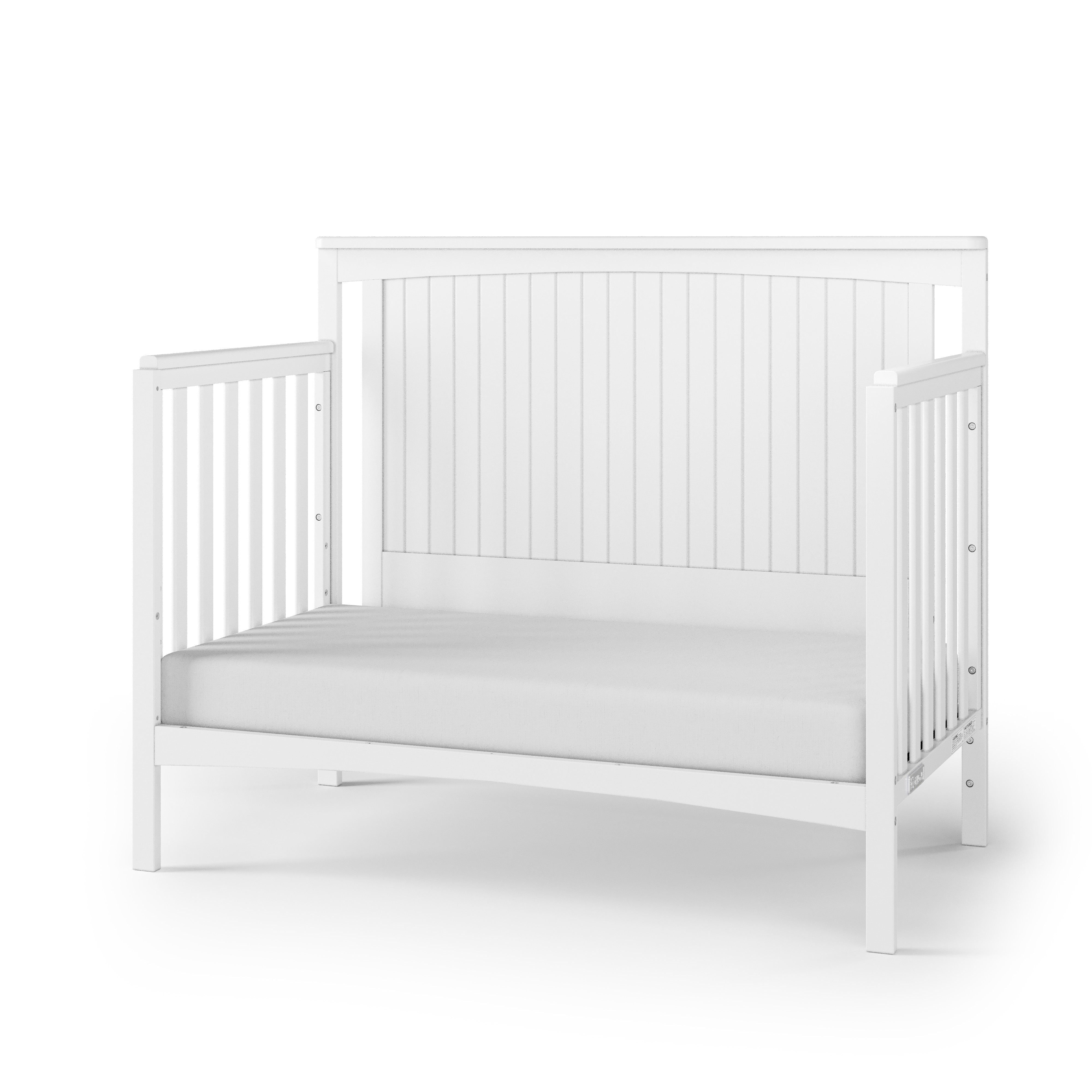 Scout 4-in-1 Convertible Crib, Matte White