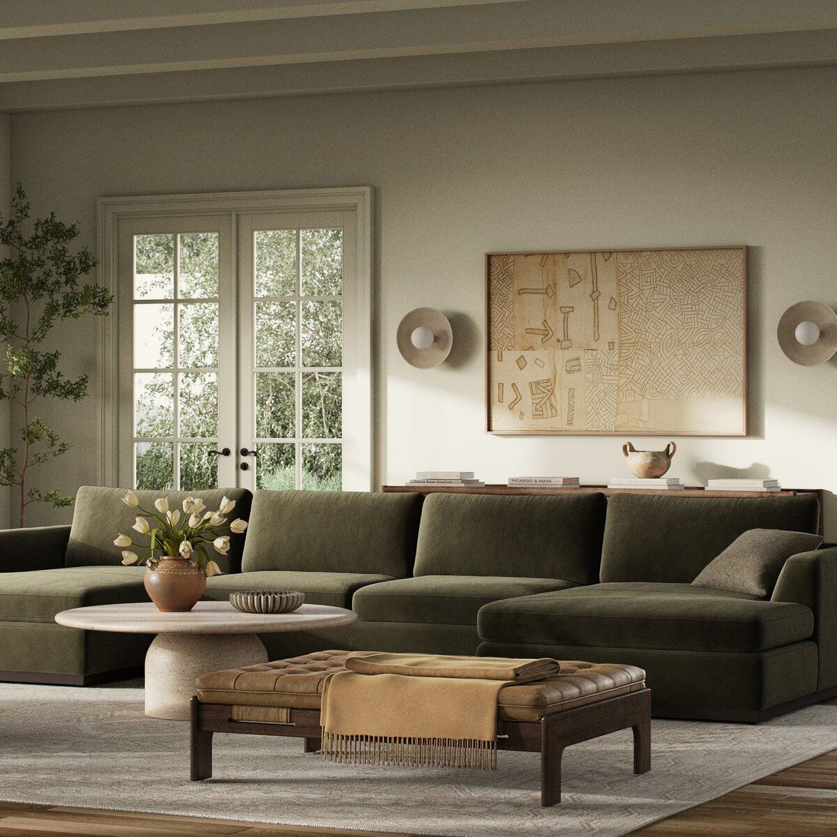 Colt 3-piece U Sectional
