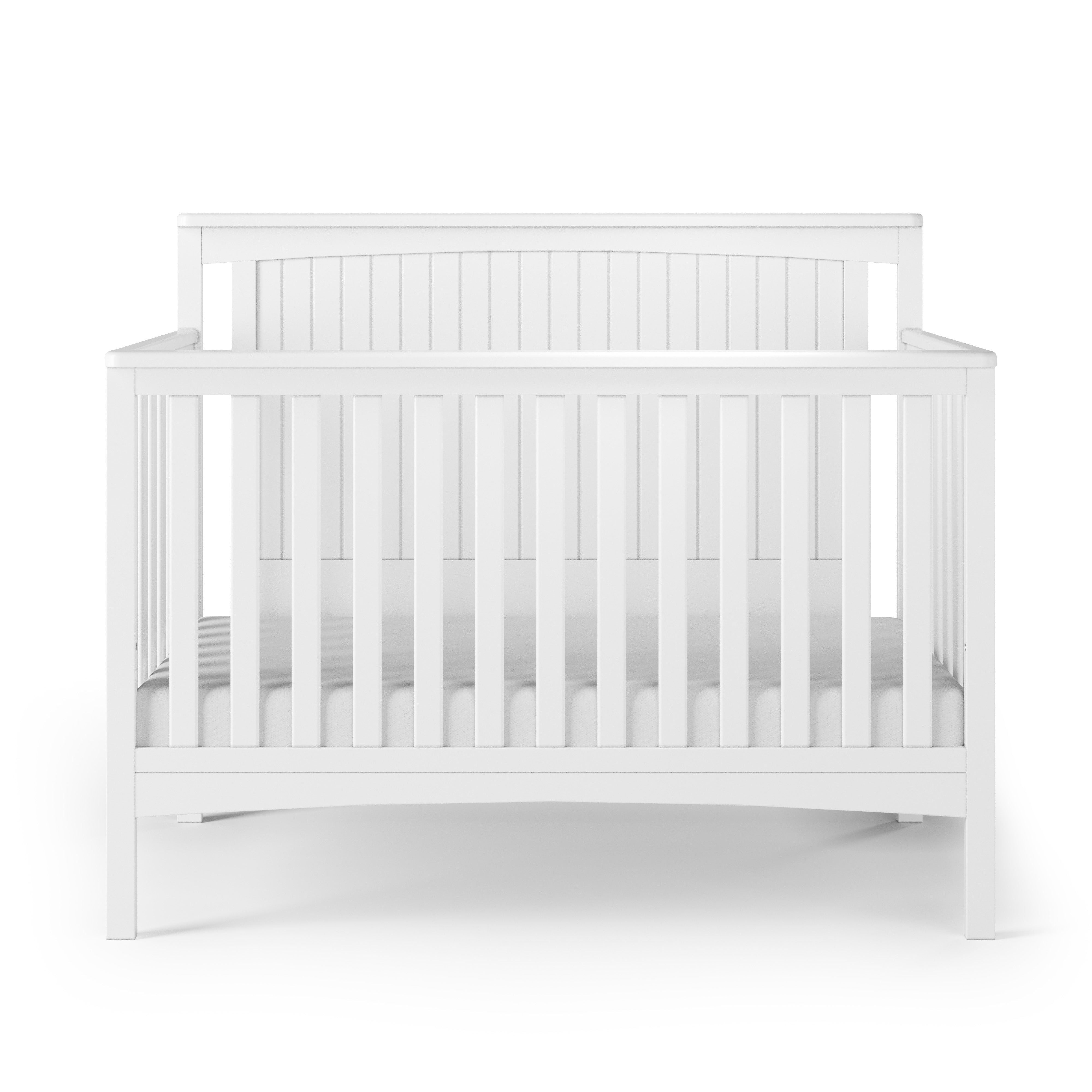 Scout 4-in-1 Convertible Crib, Matte White