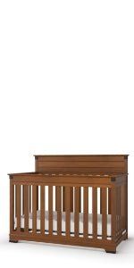 Redmond 4-in-1 Convertible Crib, Coach Cherry
