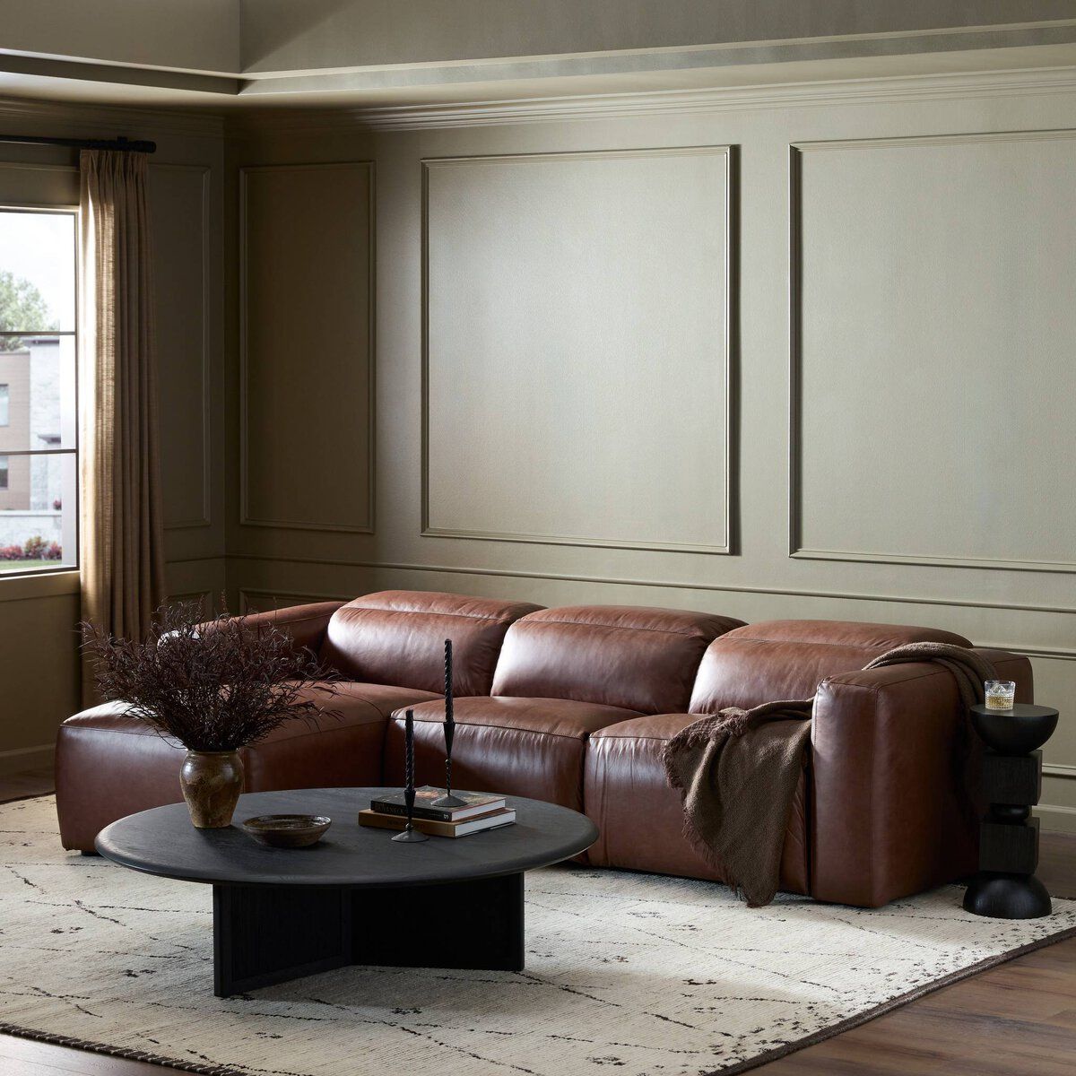 Radley Power Recliner 3-piece Sectional W/ Chaise