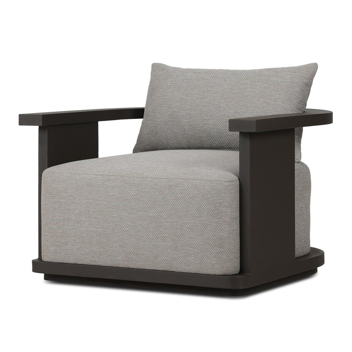 Tahana Outdoor Metal Swivel Chair