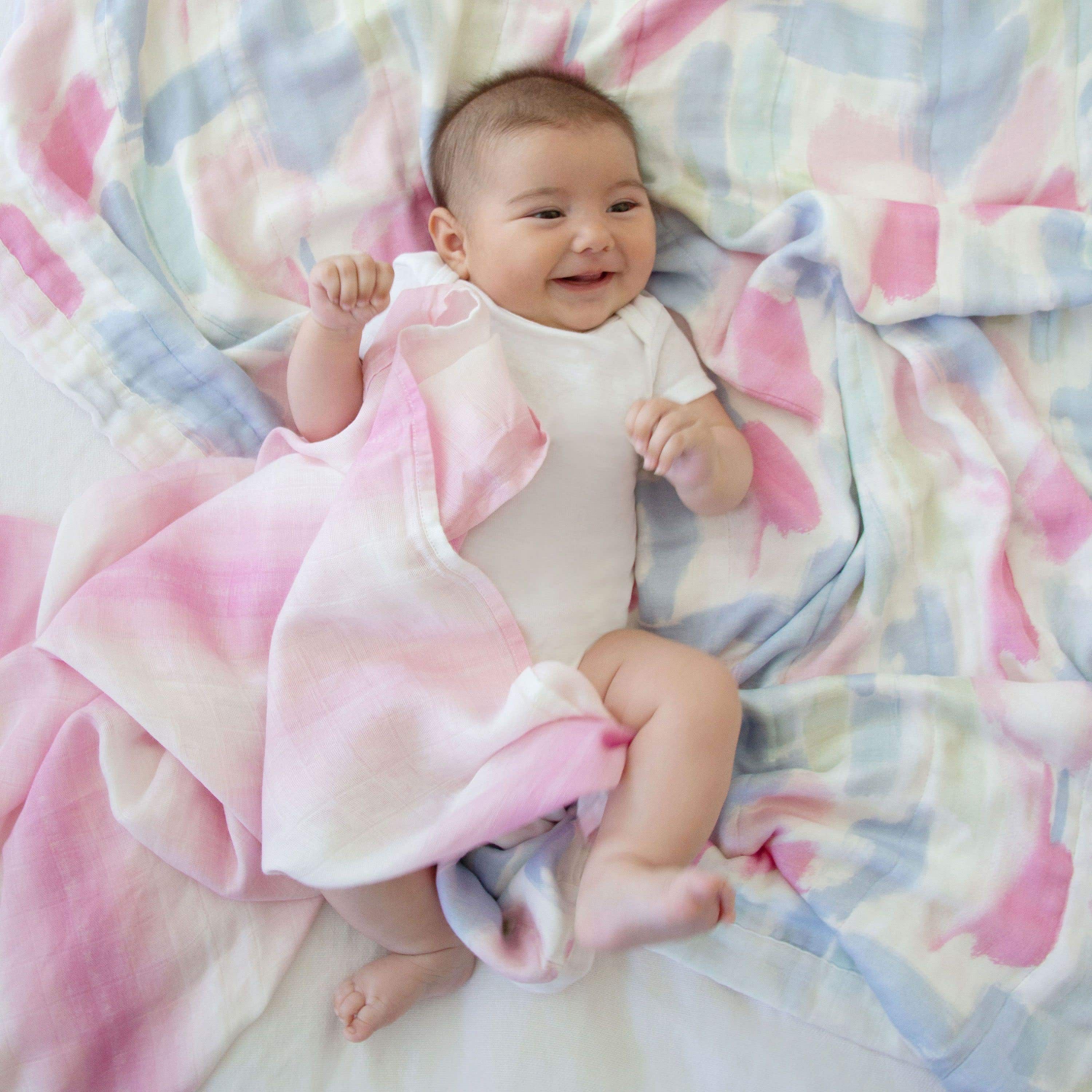 Boutique Silky Soft Swaddle Blanket 3 Pack