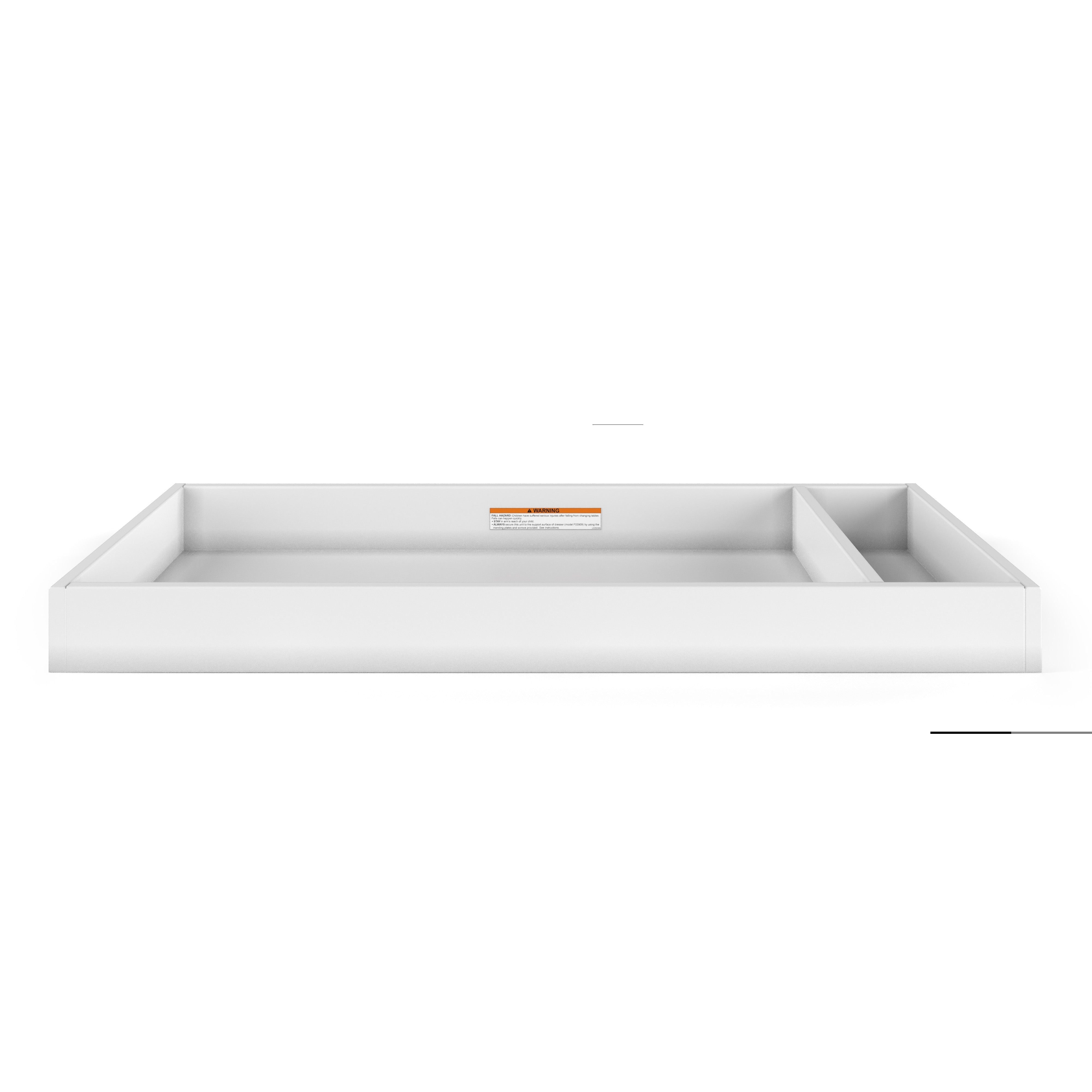 Legacy Changing Table Topper, Matte White