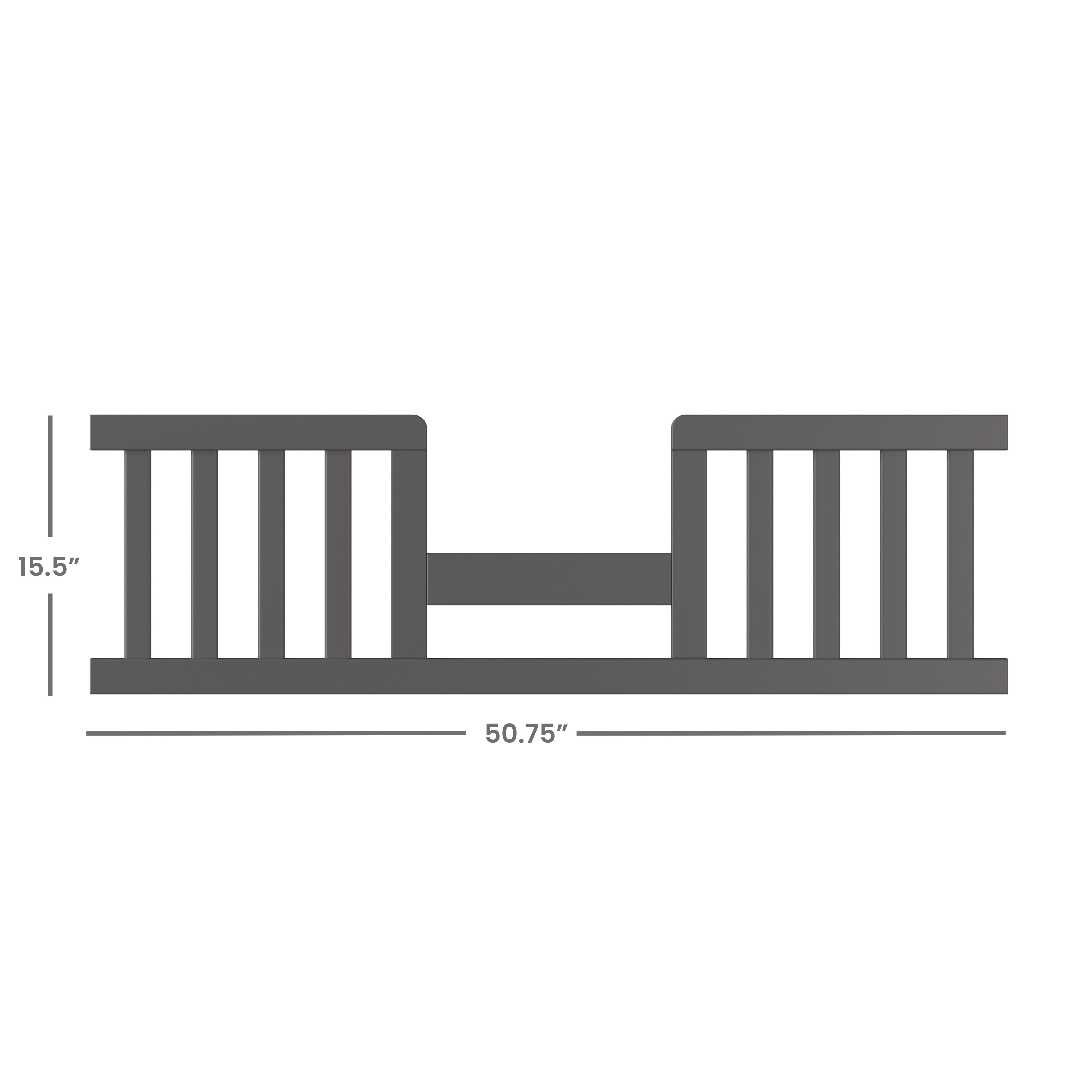 Halo Sleep Toddler Guard Rail - Cool Gray