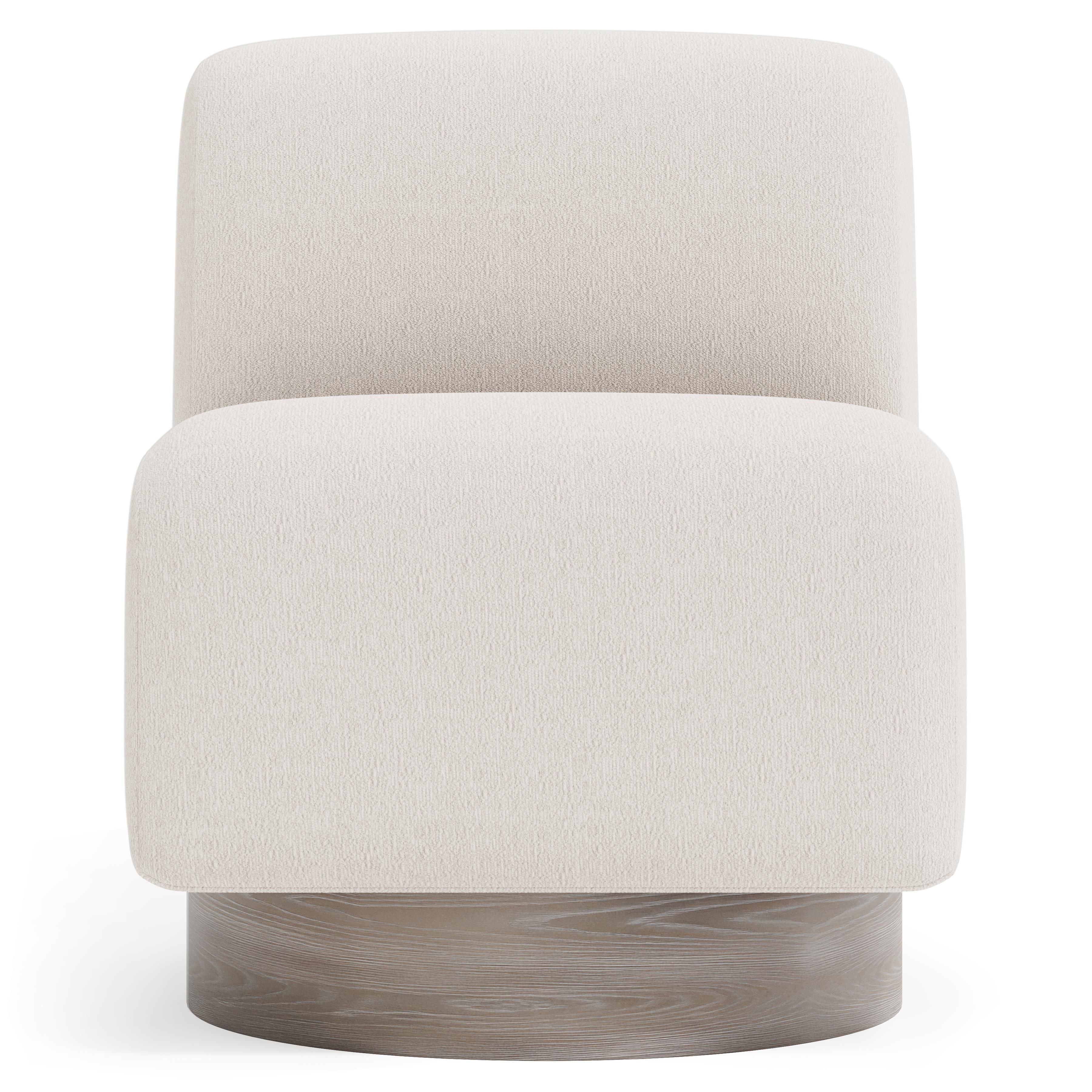 Bernhardt Marley Fabric Swivel Chair