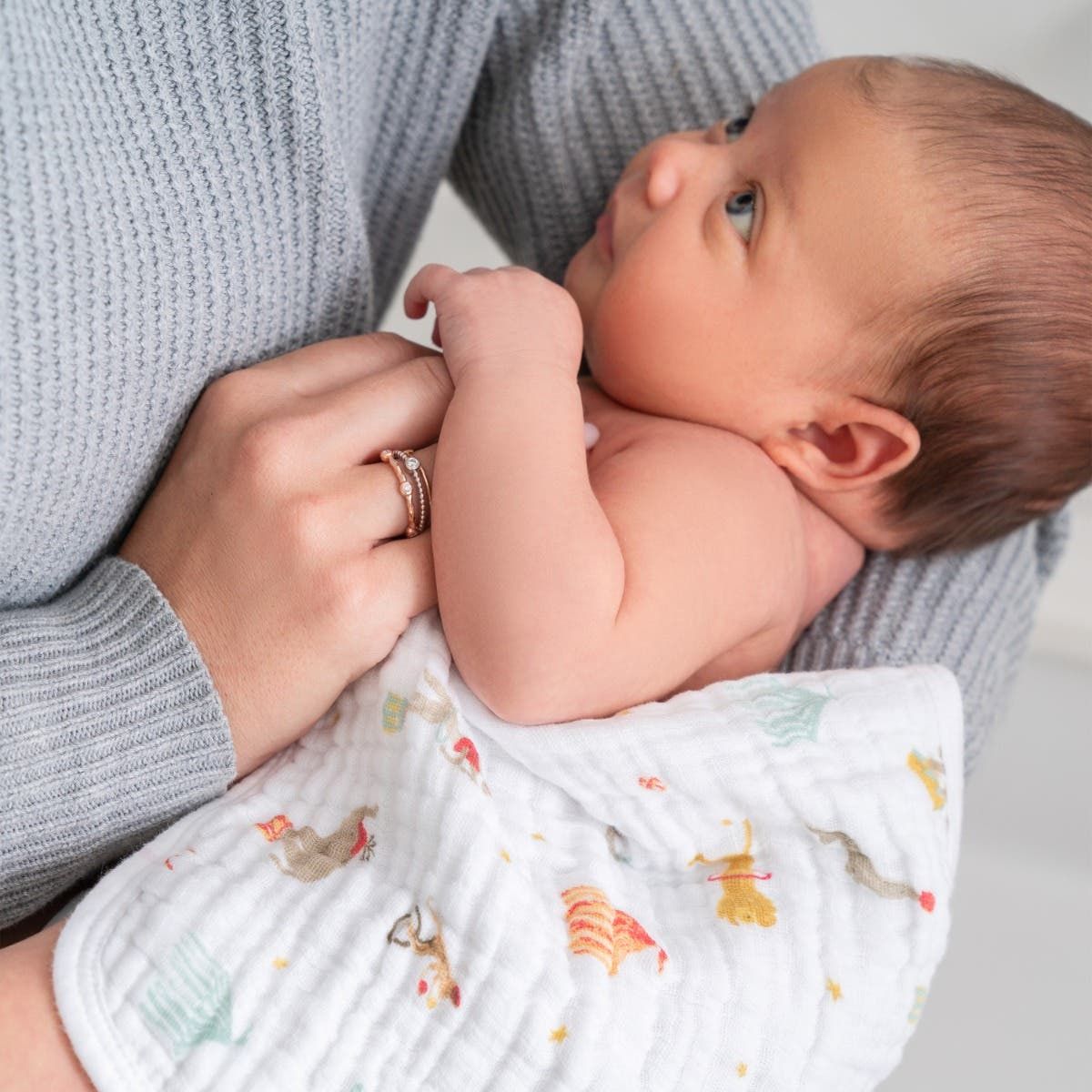 Essential Cotton Muslin Washcloths 3 Pack