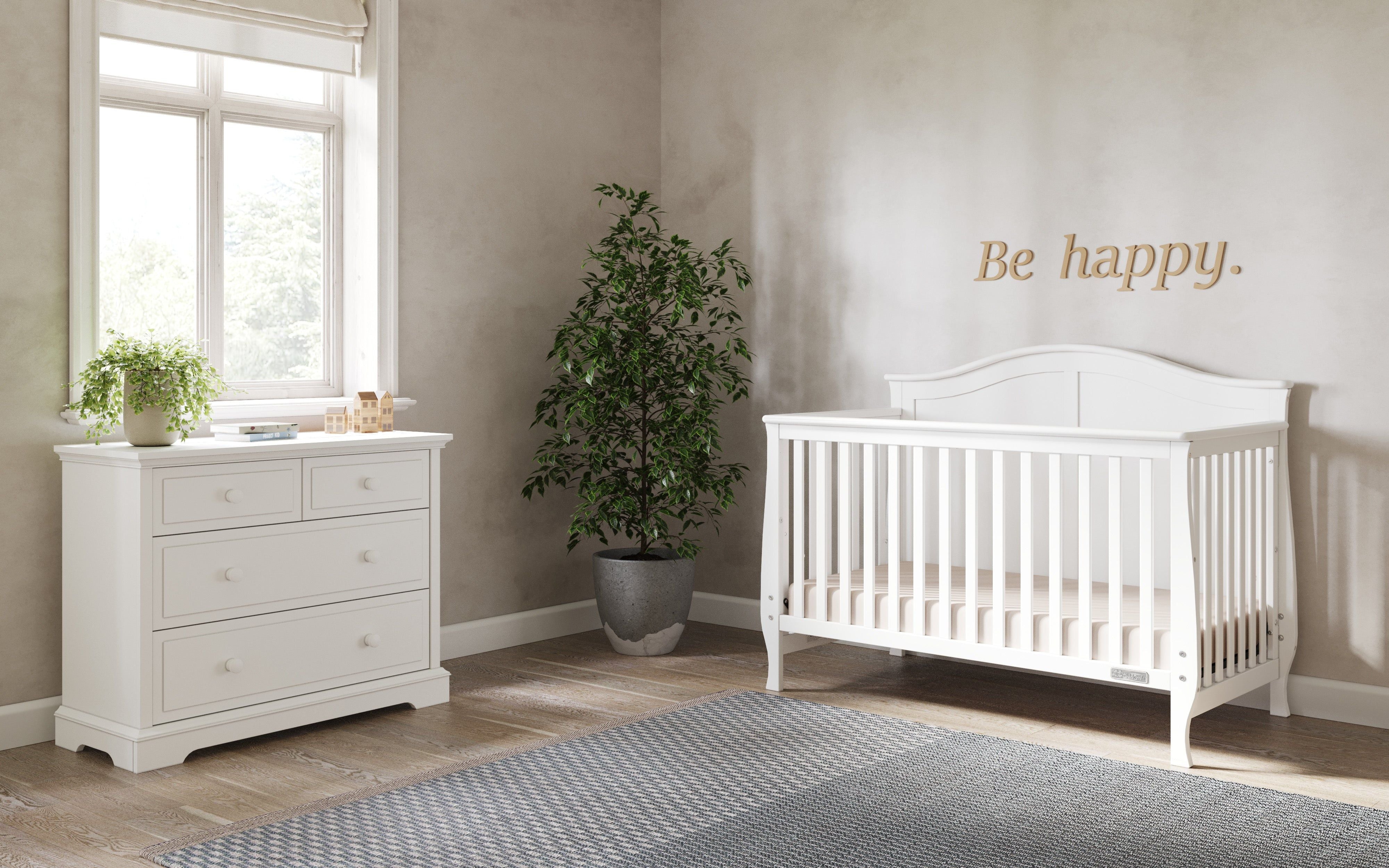 Camden 3-Piece Nursery Set with 4-in-1 Convertible Pine Crib Camden 3-Piece Nursery Set with 4-in-1 Convertible Pine Crib