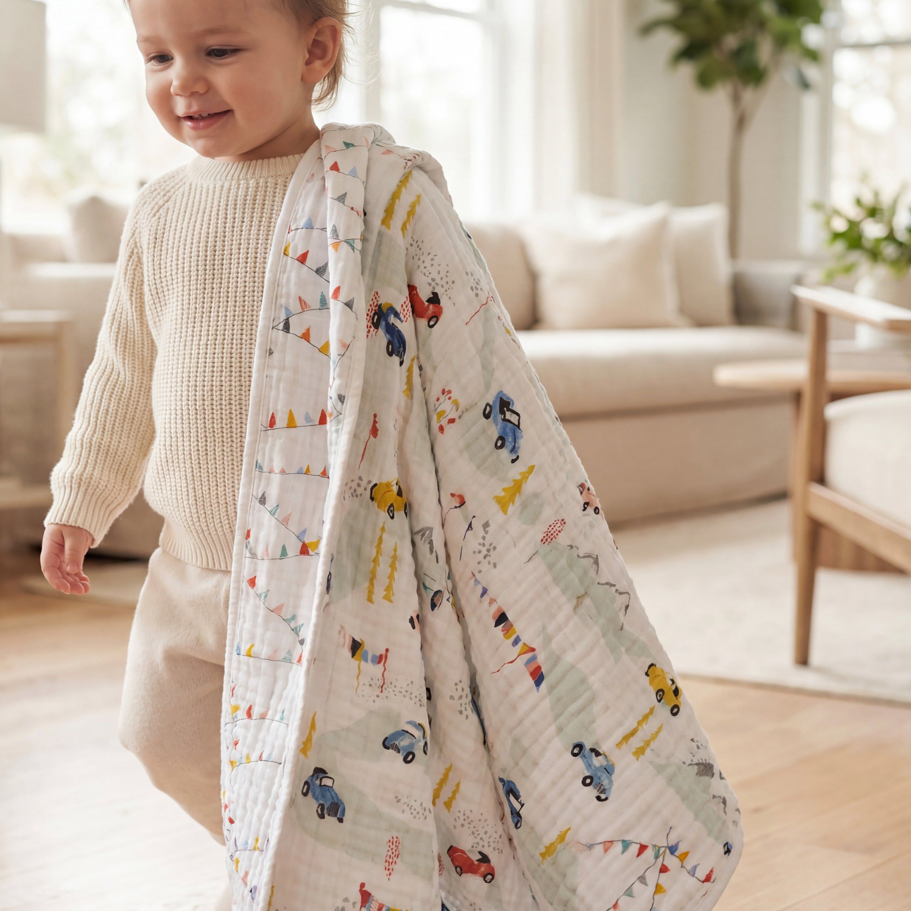 Essentials Cotton Muslin Dream Blanket