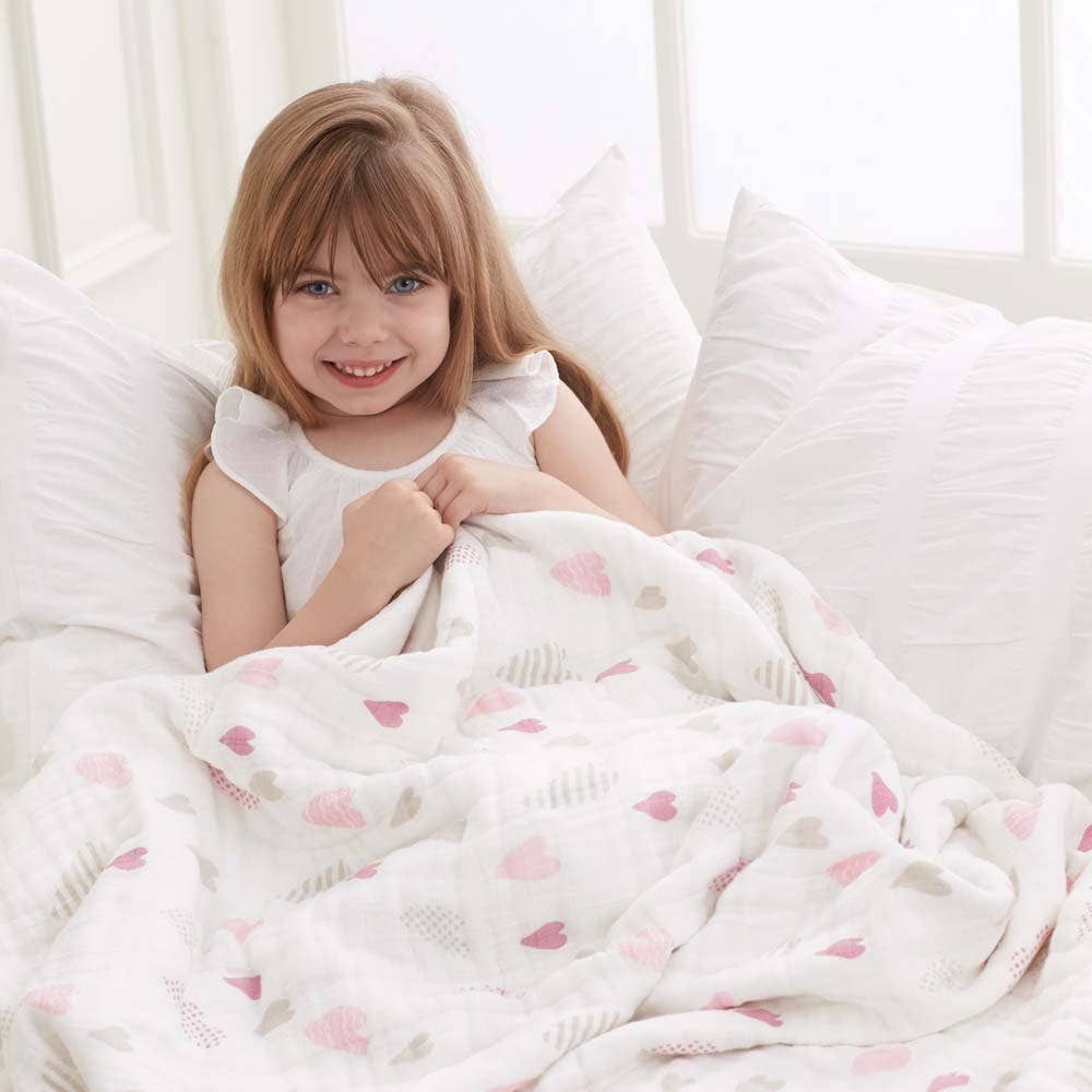 Boutique Cotton Muslin Dream Blanket