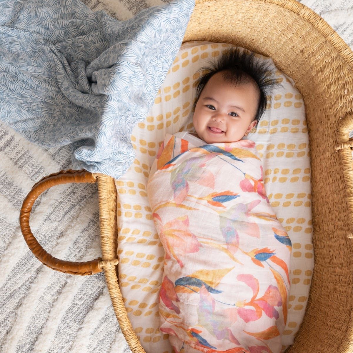 Boutique Silky Soft Swaddle Blanket 3 Pack