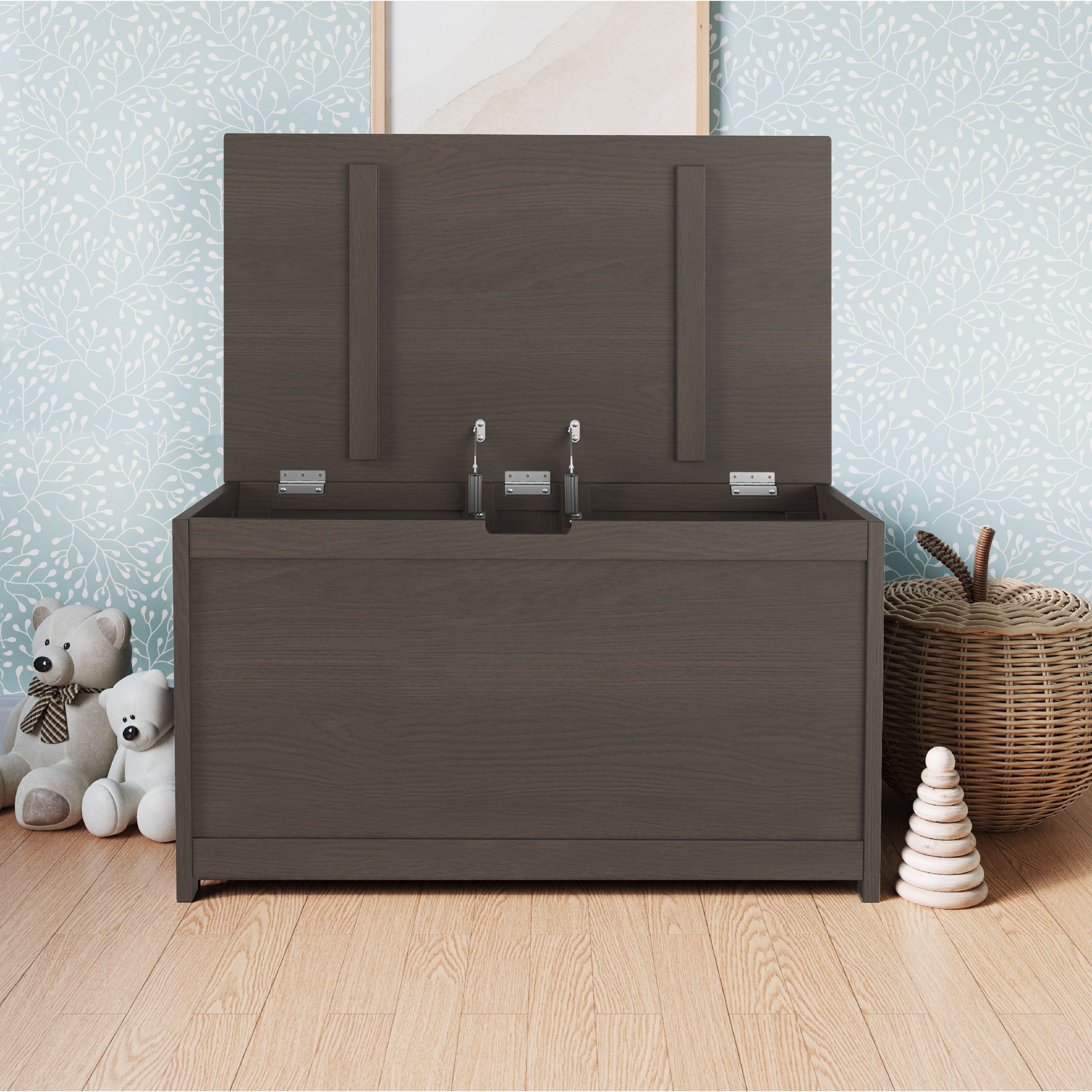 Harmony 33" Kids Toy Box, Dapper Gray