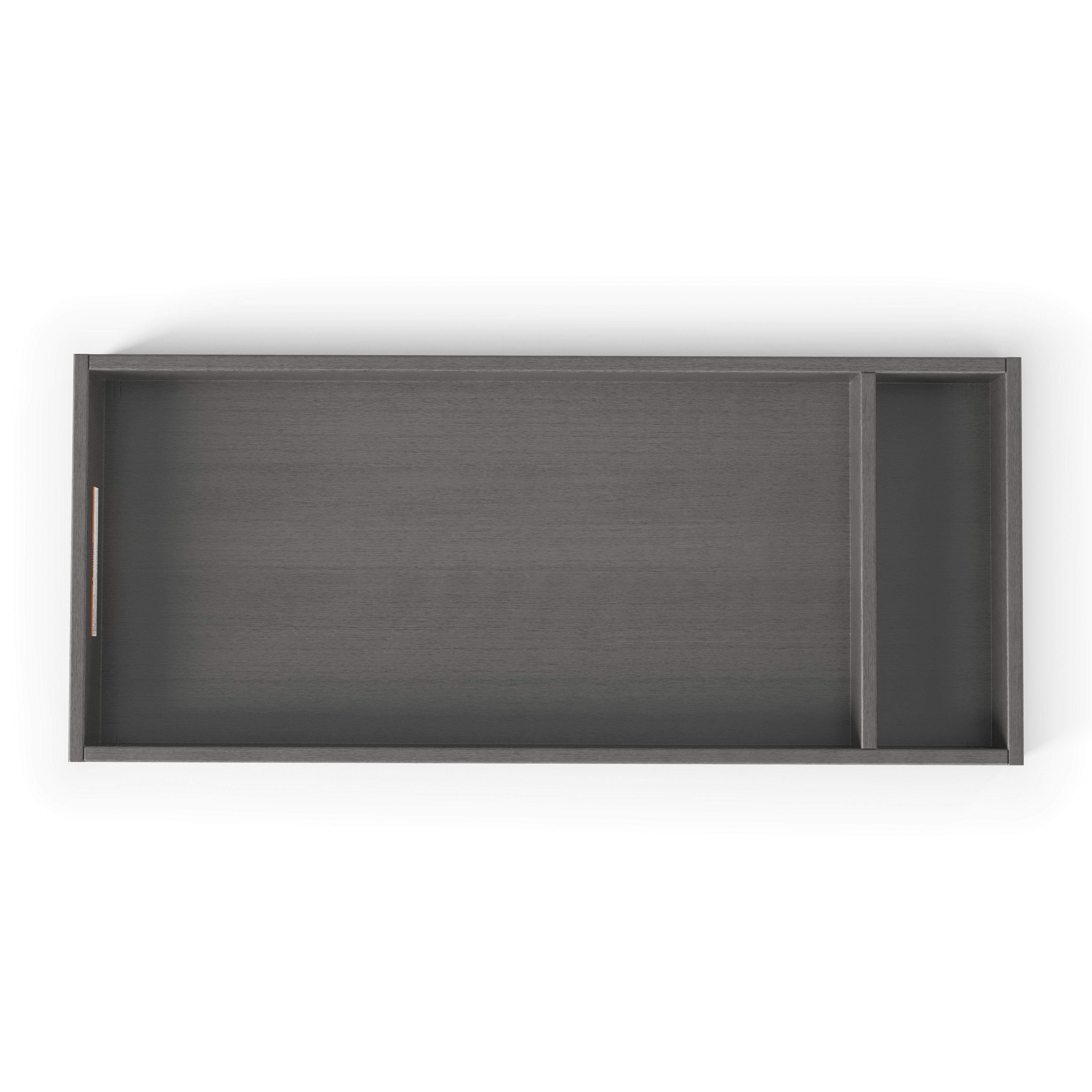 F01792 - Universal Changing Table Topper, Midnight Gray