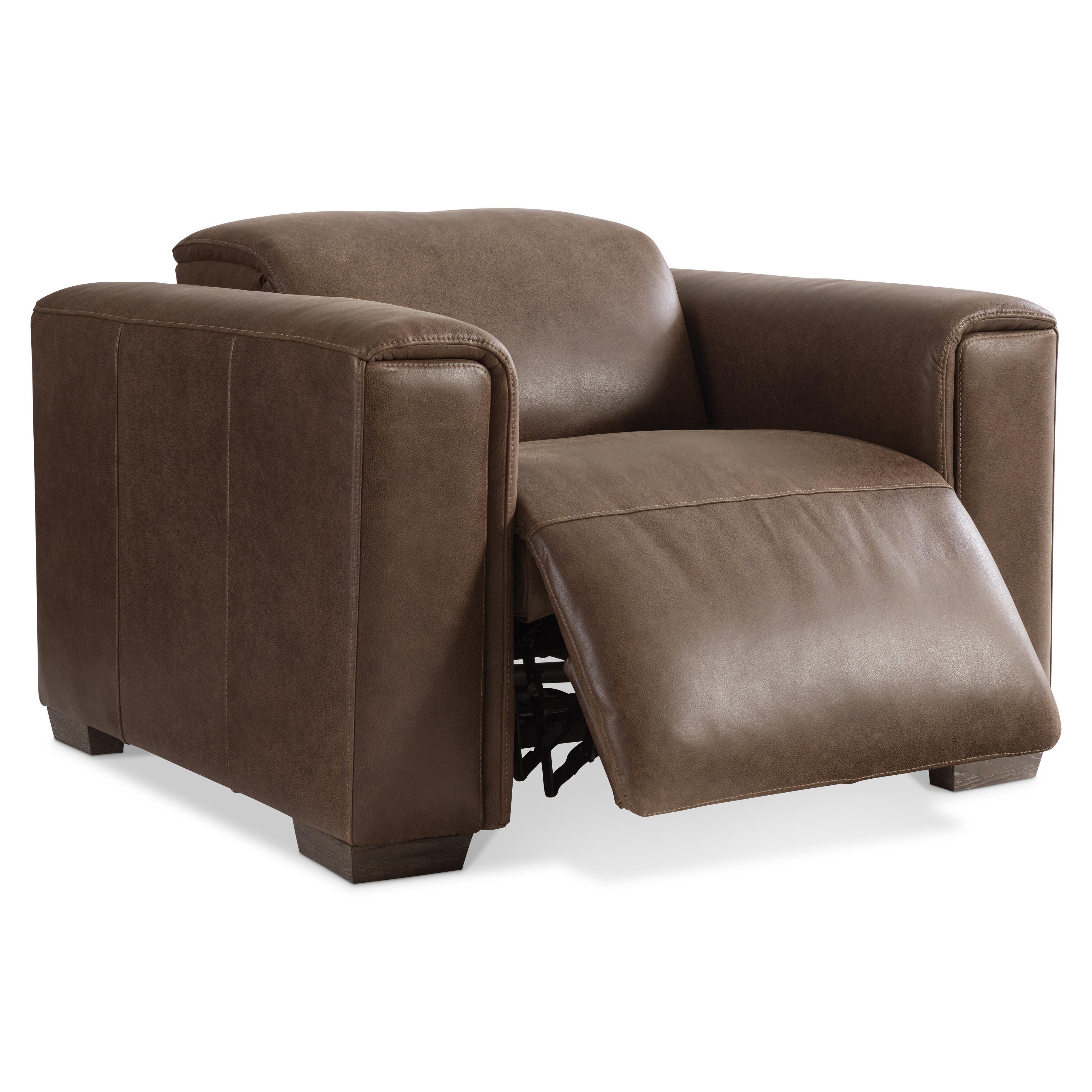 Bernhardt Furniture Billings Leather Power Motion Chair