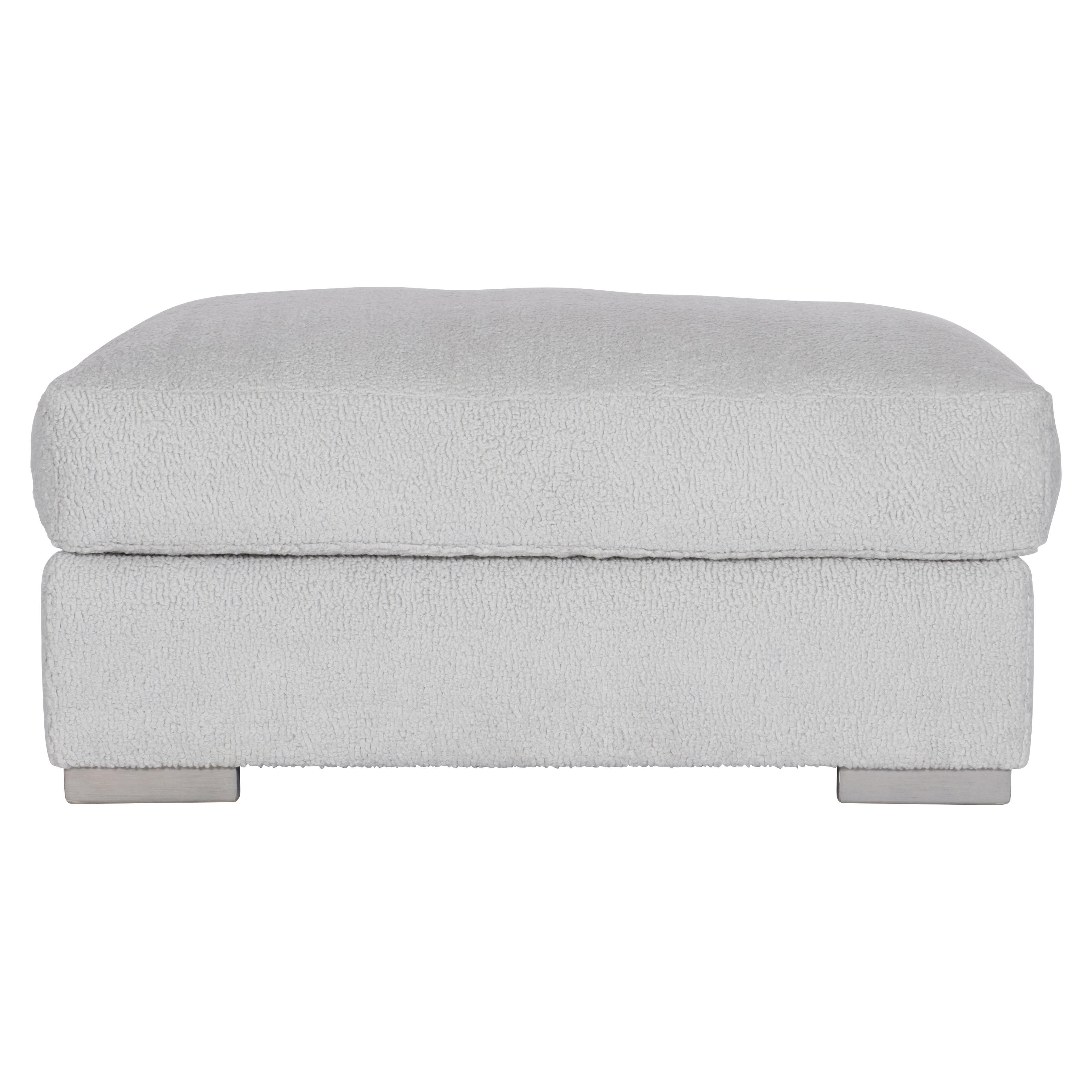 Bernhardt Furniture – Andie Fabric Bumper Ottoman