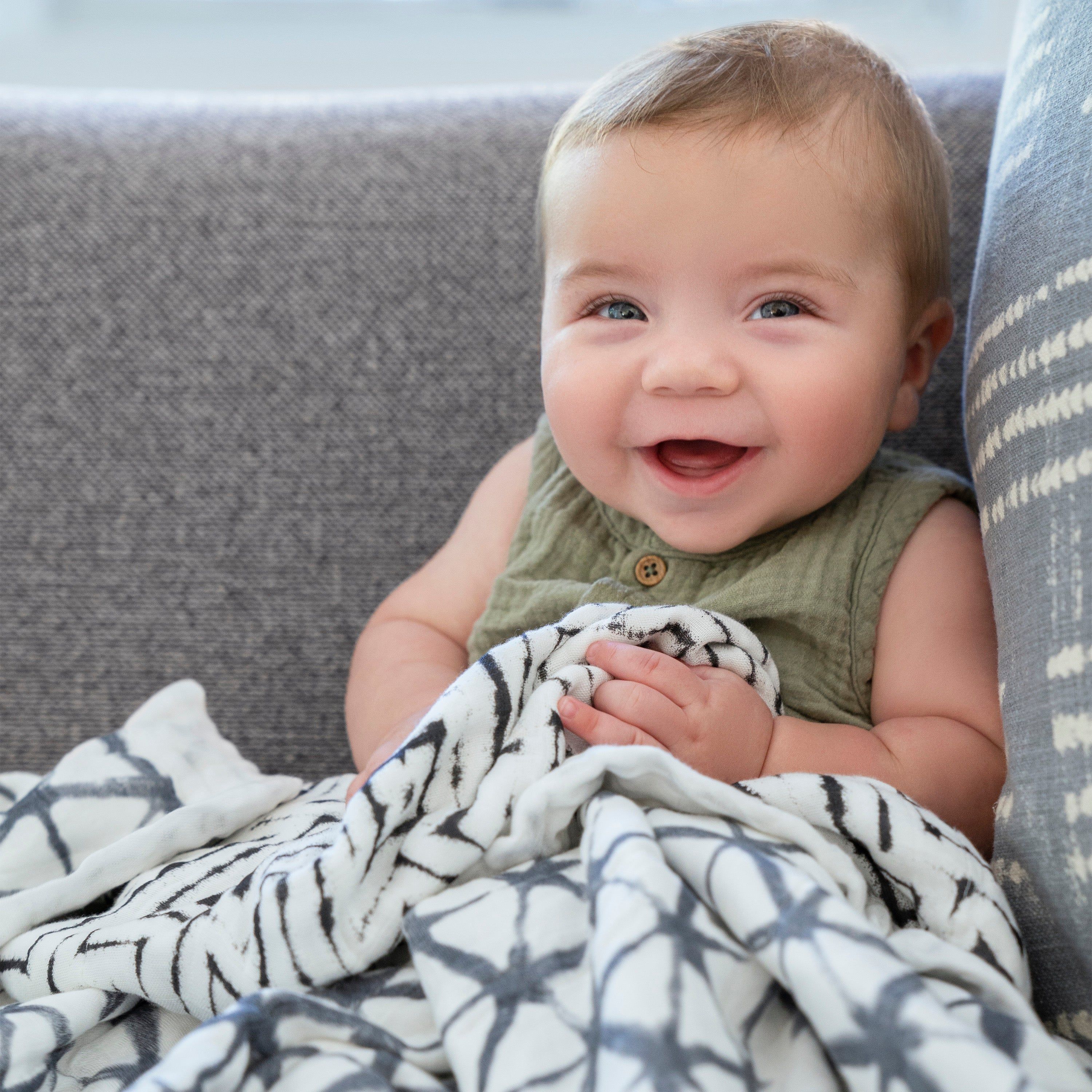 Boutique Silky Soft Muslin Dream Blanket