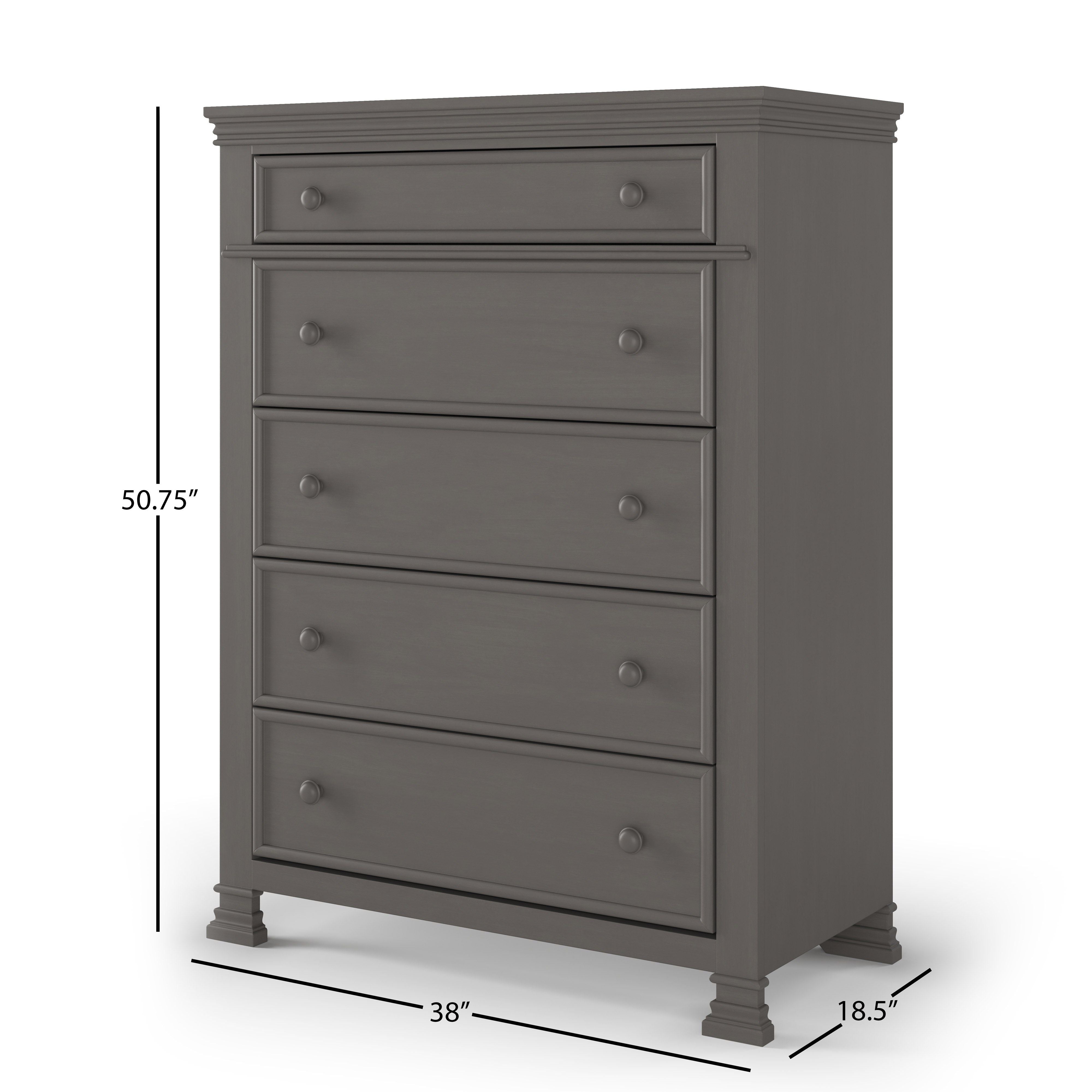 Westgate 5-Drawer Chest, Chelsea Gray