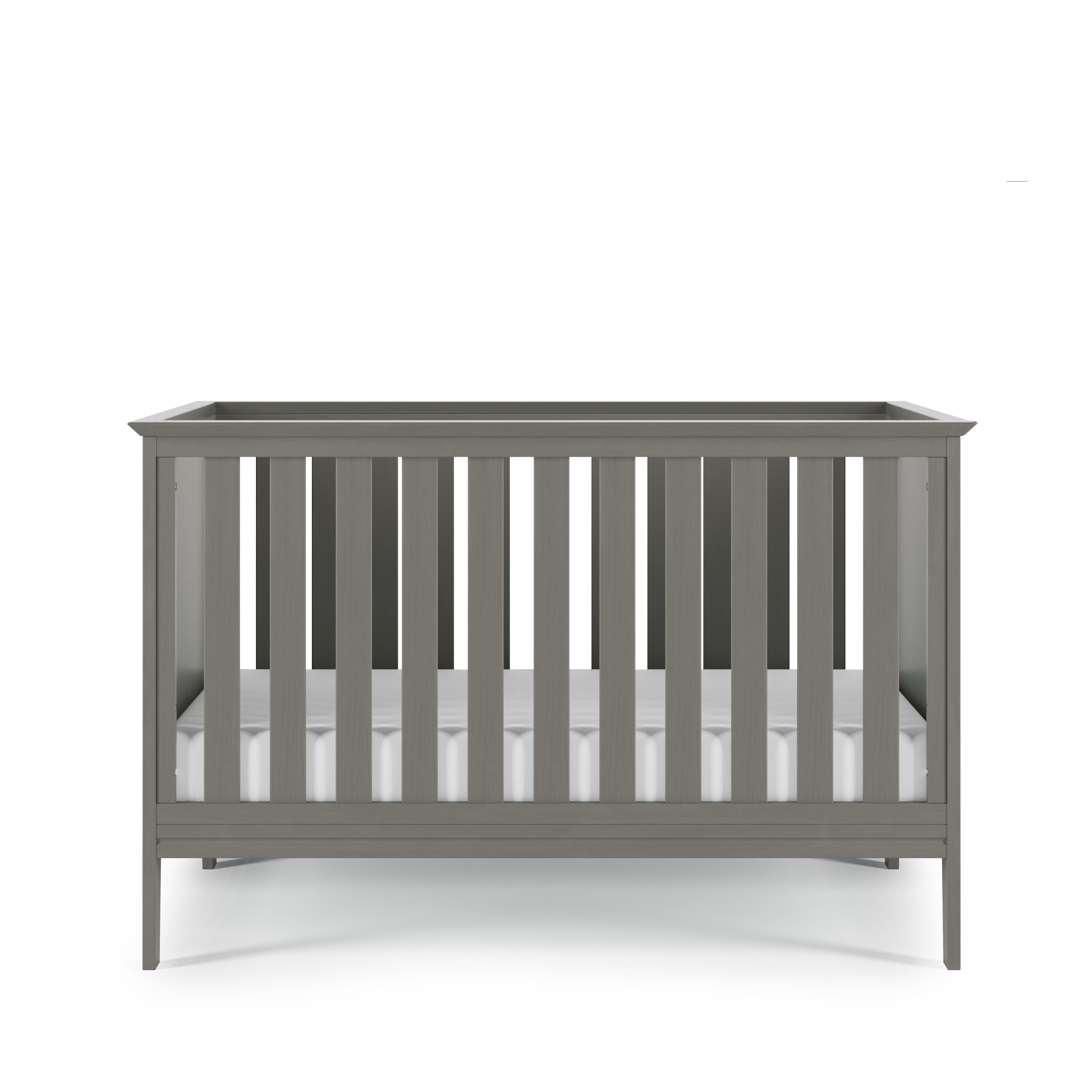 Atwood 3-in-1 Euro Convertible Crib, Lunar Gray
