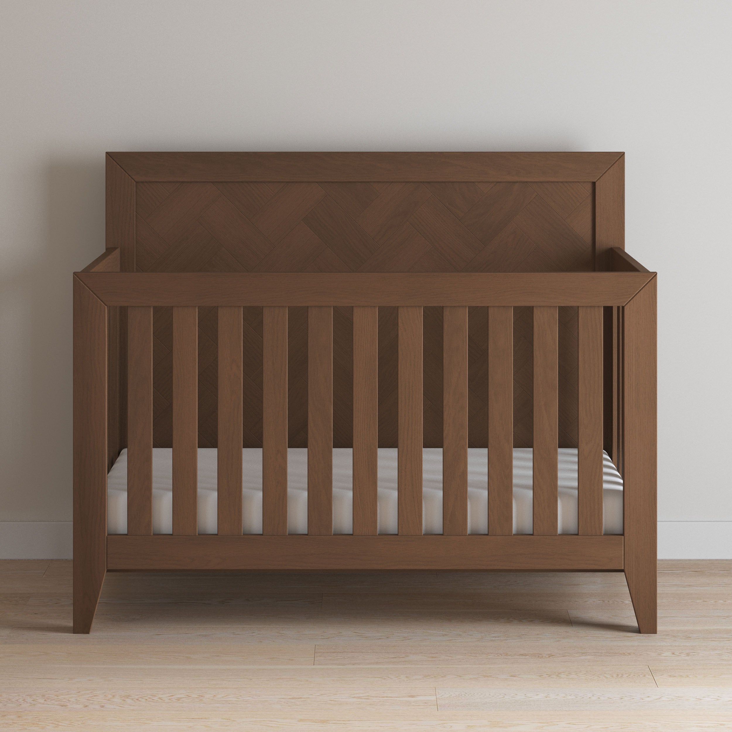 Kieran 4-in-1 Convertible Crib, Toasted Chestnut