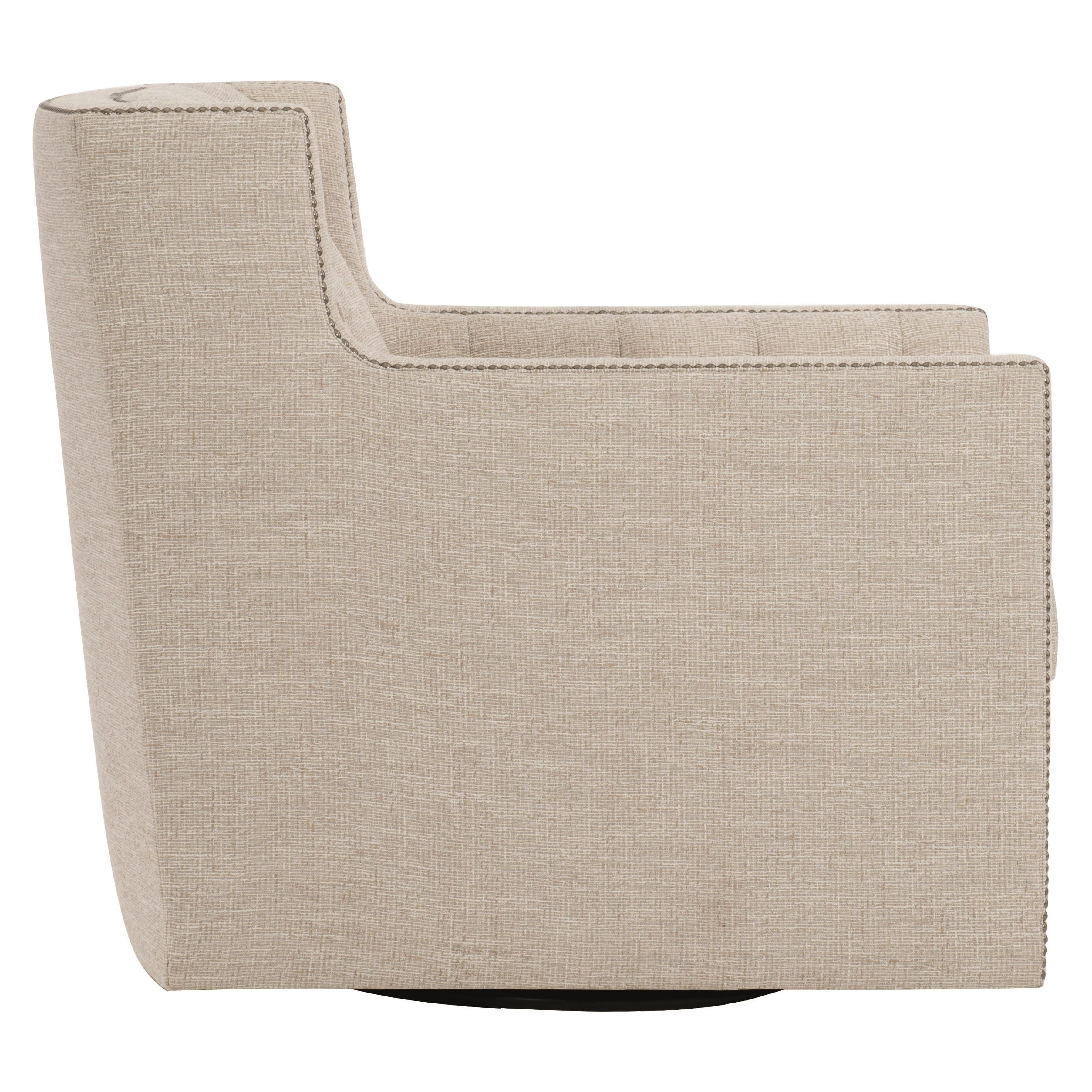 Bernhardt Candace Fabric Swivel Chair