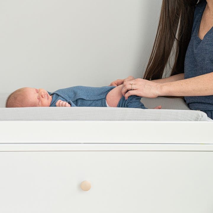 Essentials Cotton Muslin Changing Pad Cover