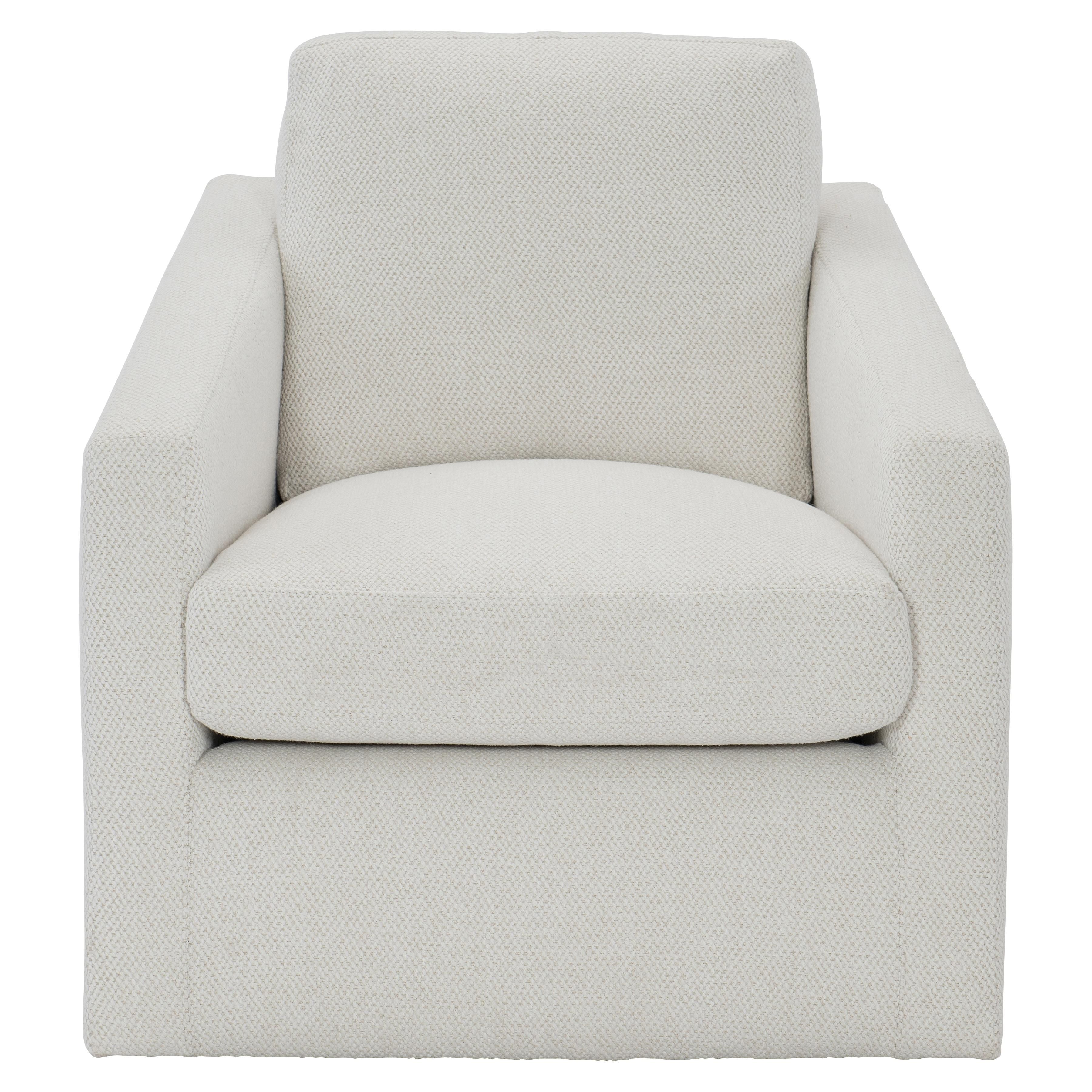 Bernhardt Landry Fabric Swivel Chair