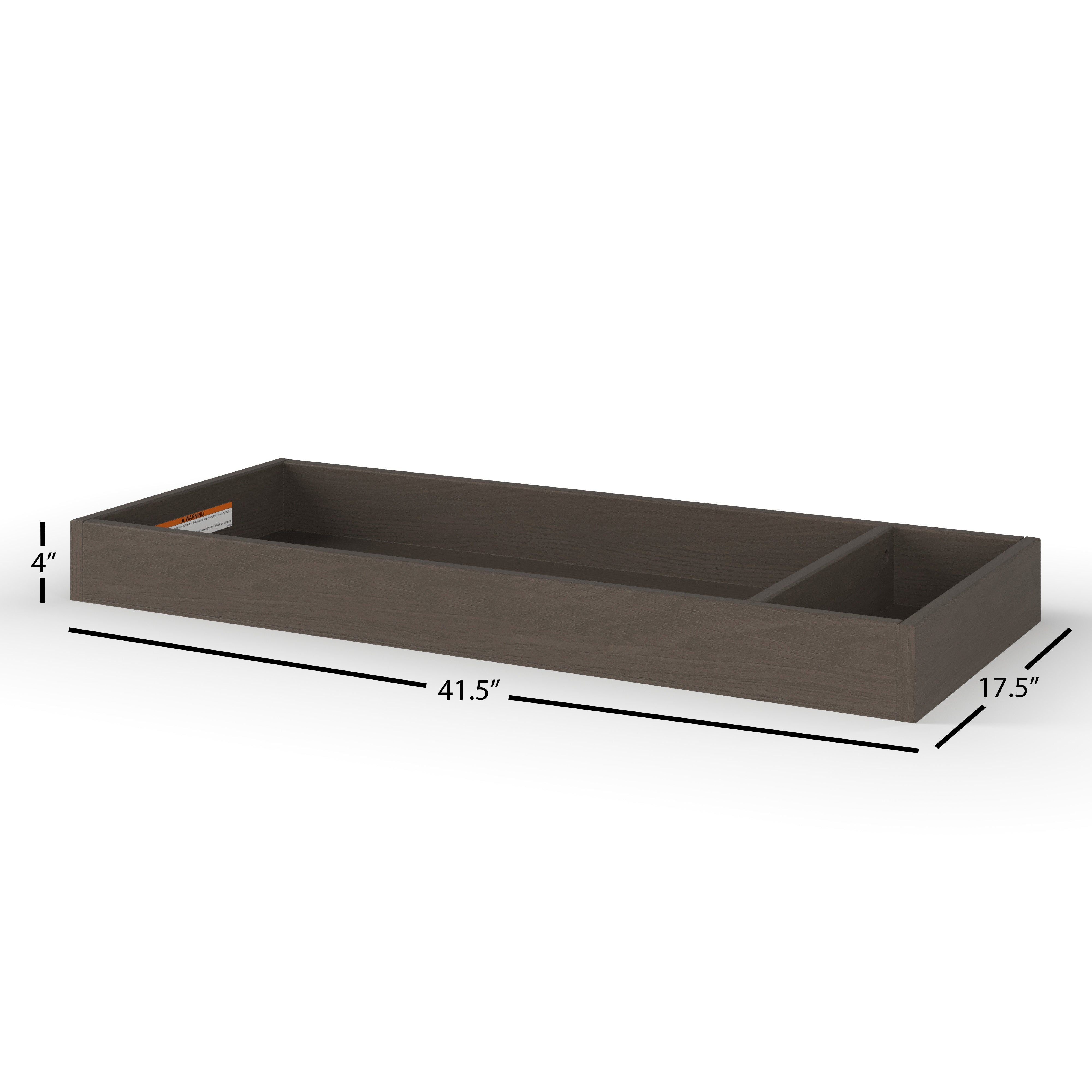 Universal Changing Table Topper, Dapper Gray by Halo Sleep
