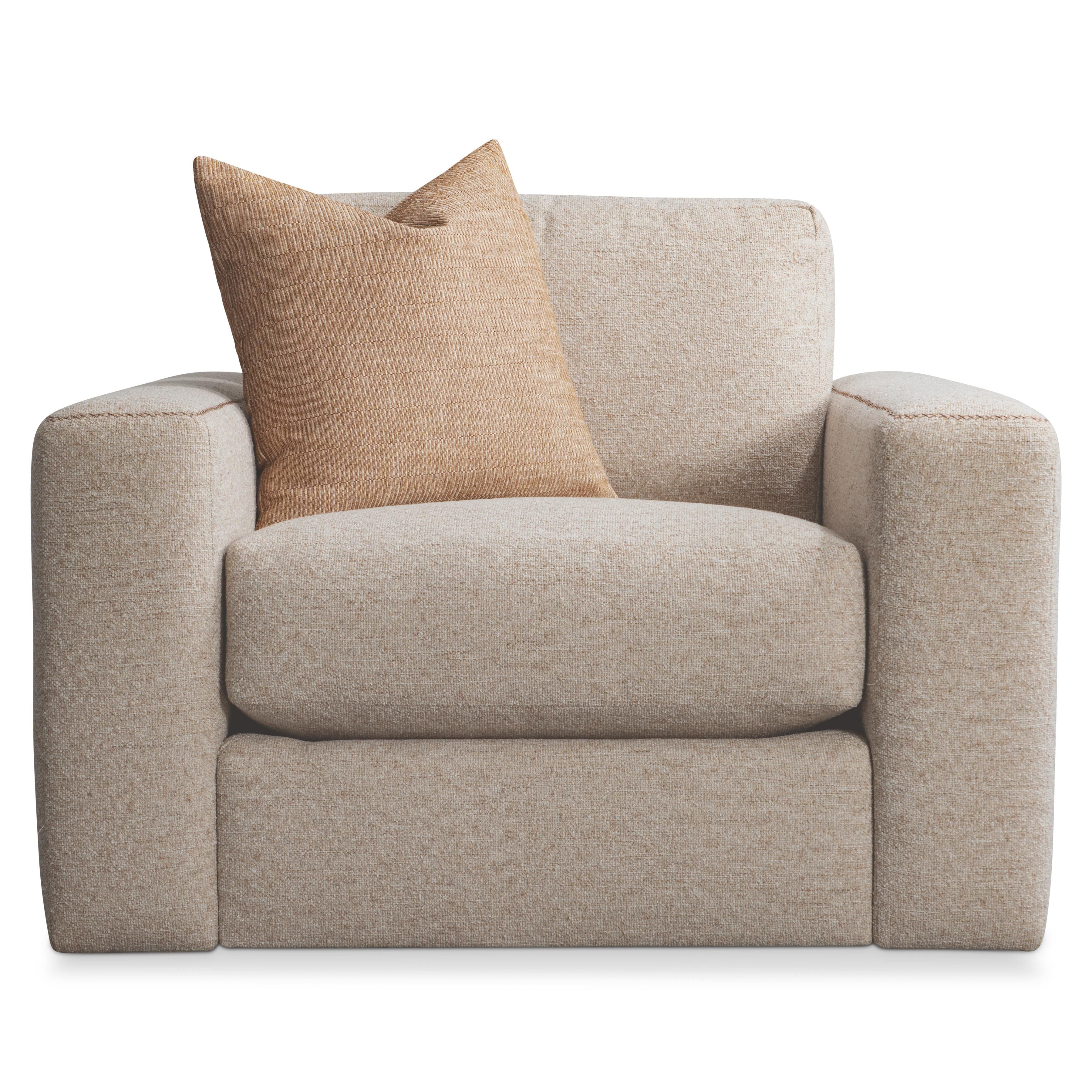 Bernhardt Vaughn Fabric Swivel Chair
