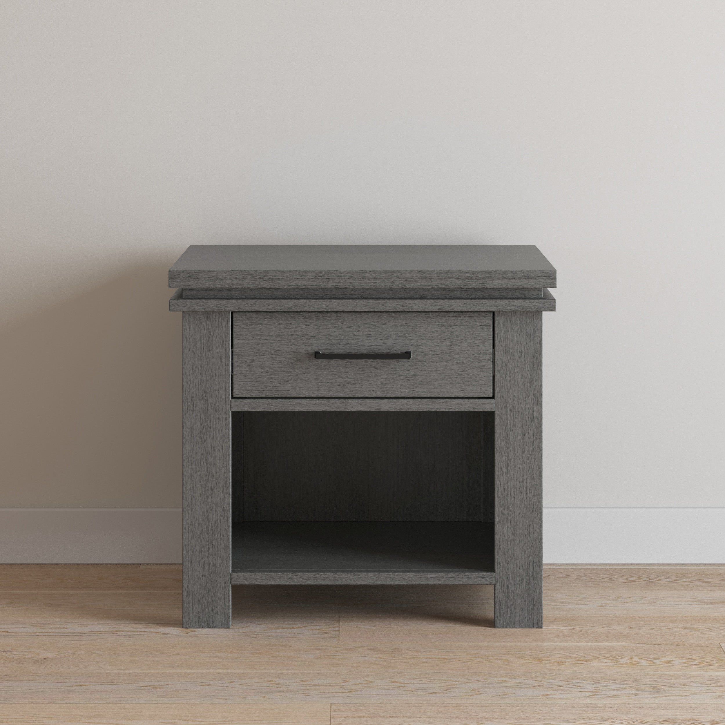 Denman Nightstand, Midnight Gray