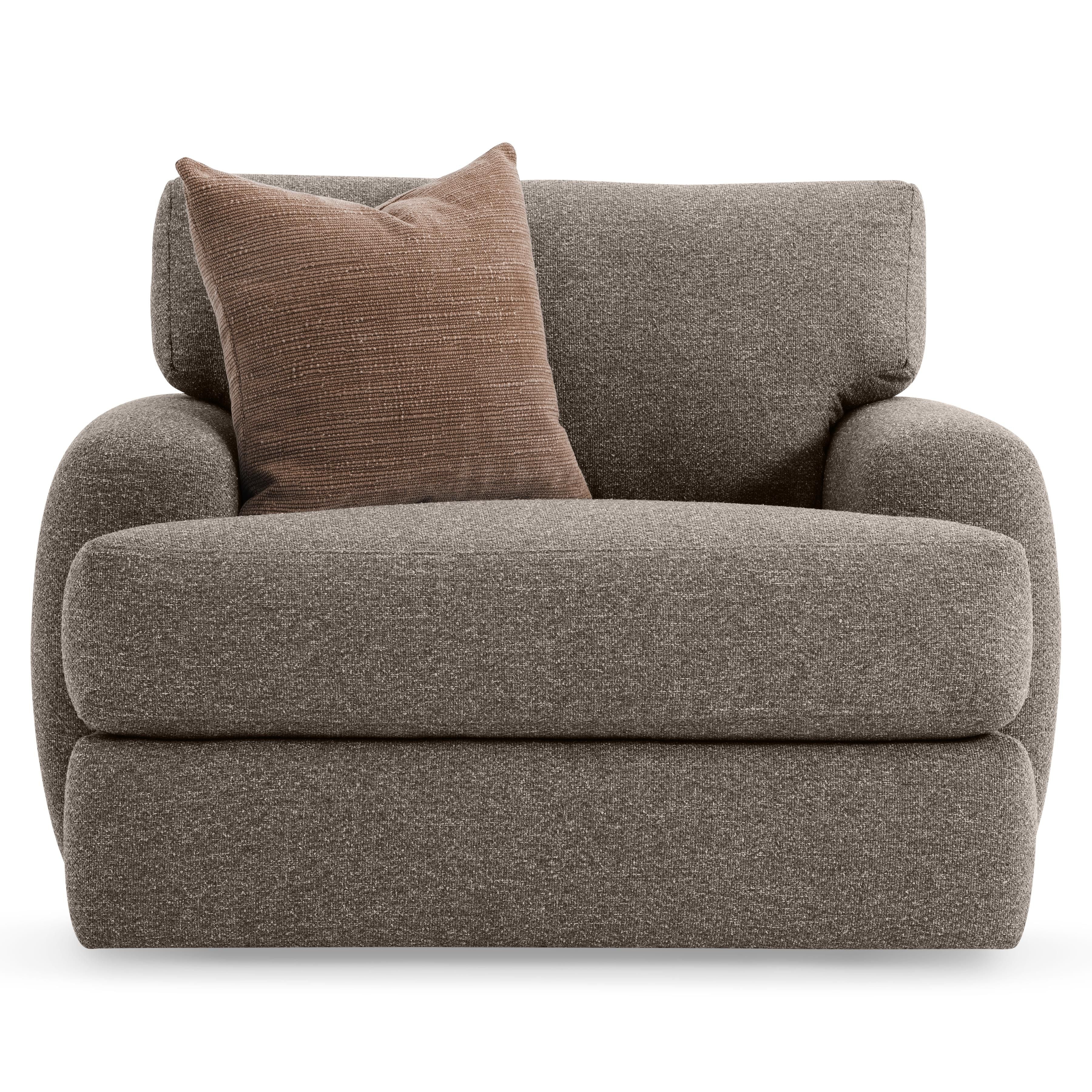 Bernhardt Cameron Fabric Swivel Chair