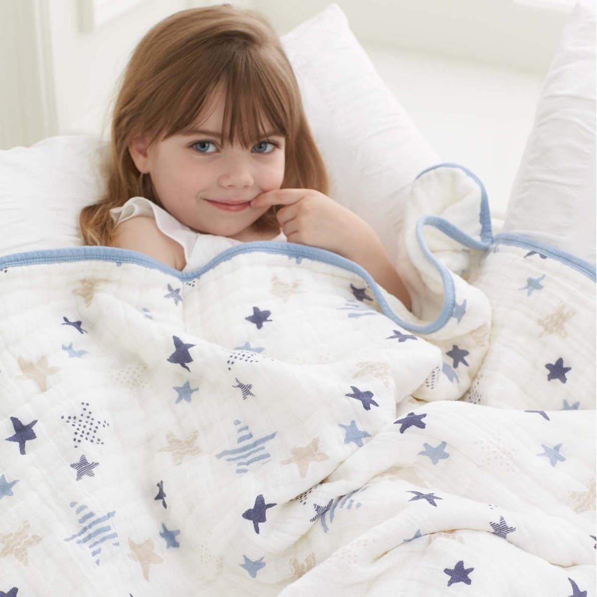 Boutique Cotton Muslin Dream Blanket