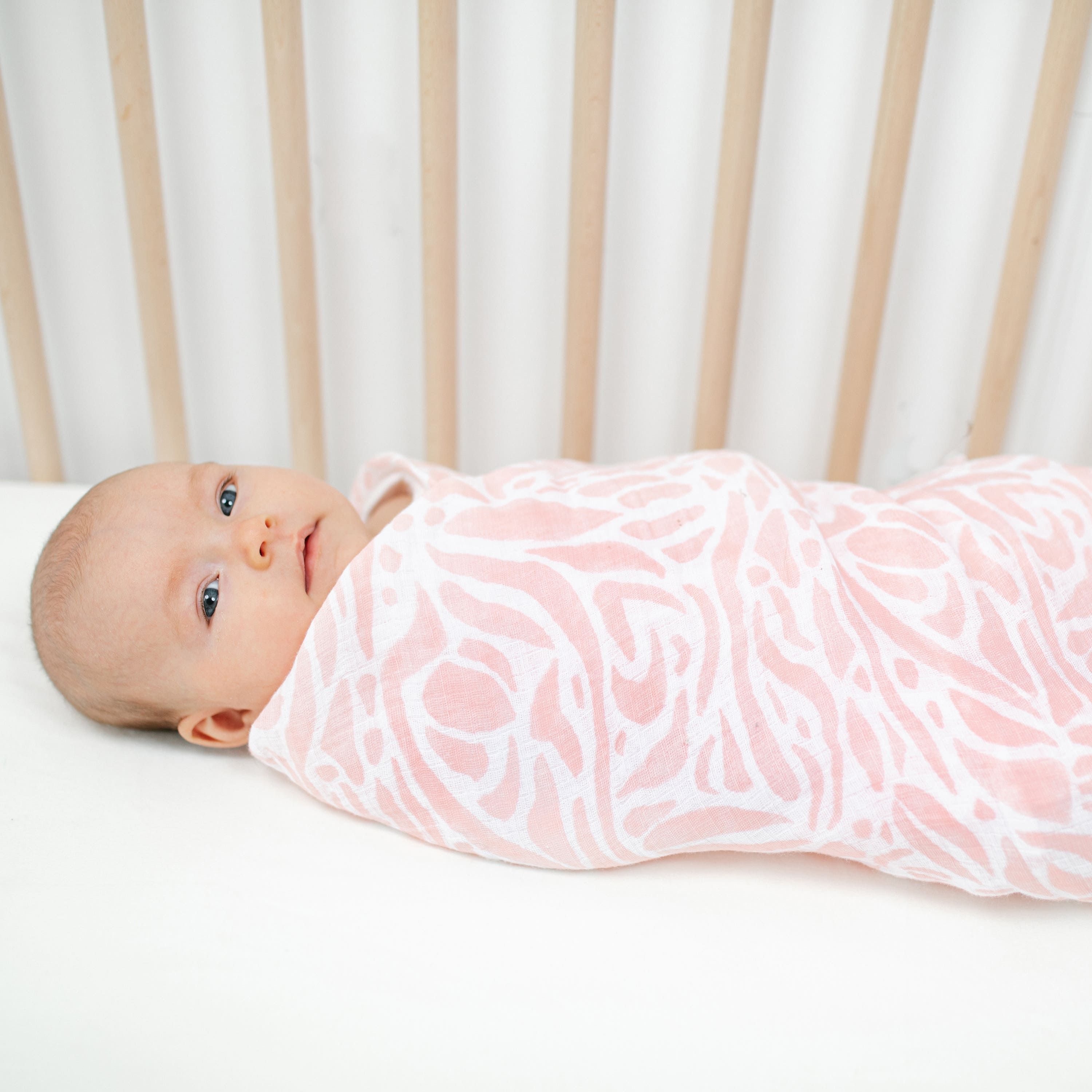 Essentials Cotton Muslin Swaddle Blanket 4 Pack