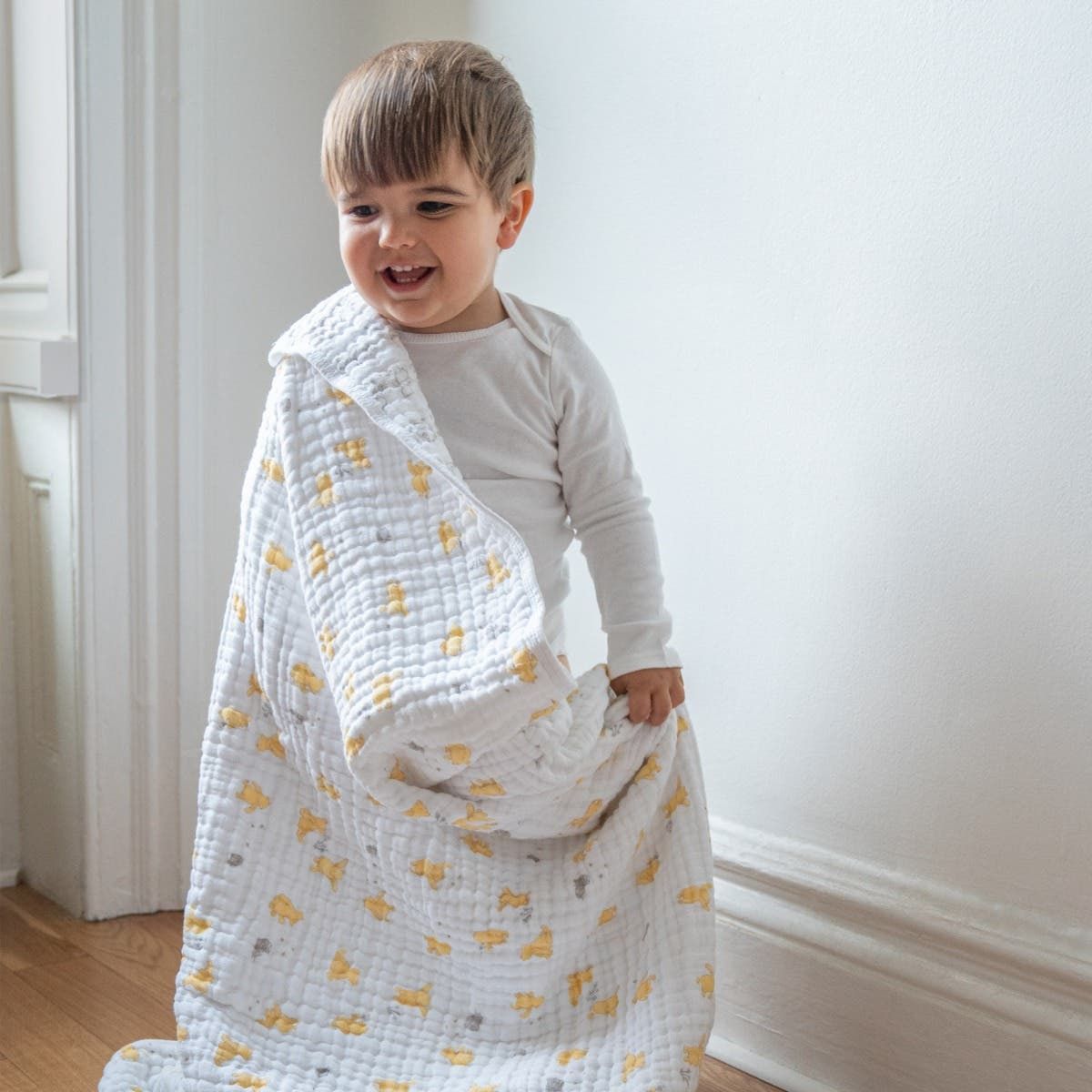 Disney™ Winnie The Pooh Essentials Cotton Muslin Dream Blanket