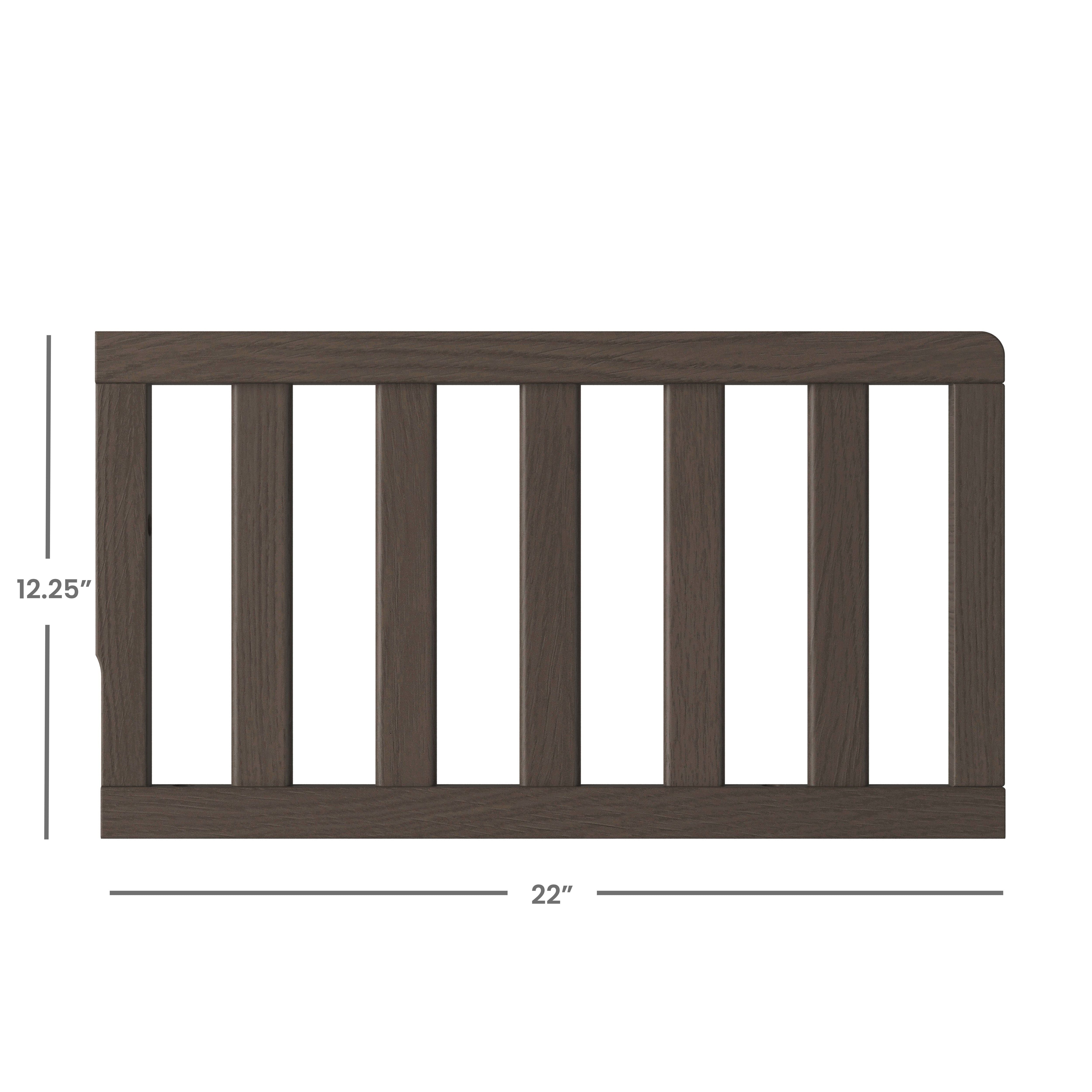 F09501 - Toddler Guard Rail, Dapper Gray