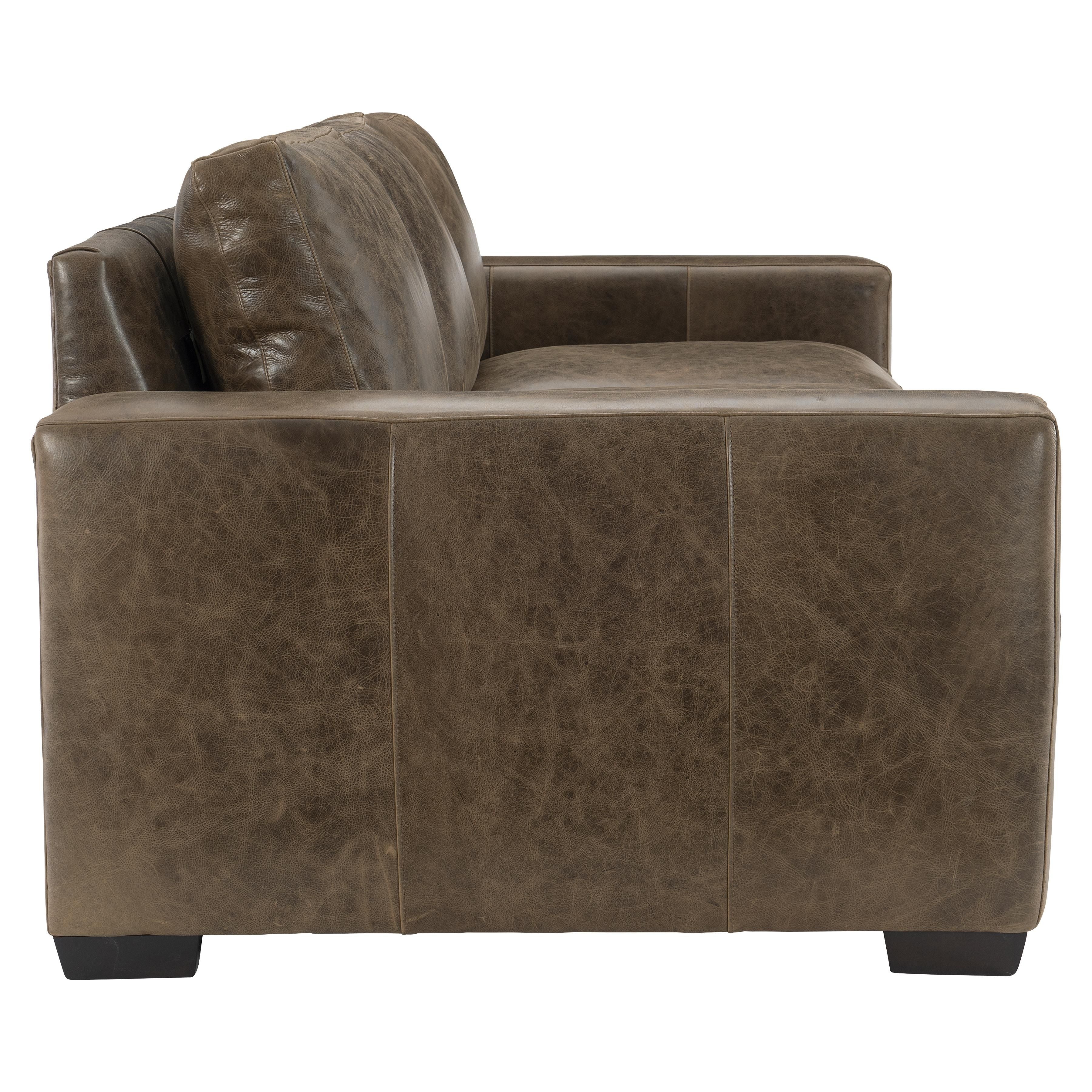 Bernhardt Furniture – Dawkins Leather Sofa