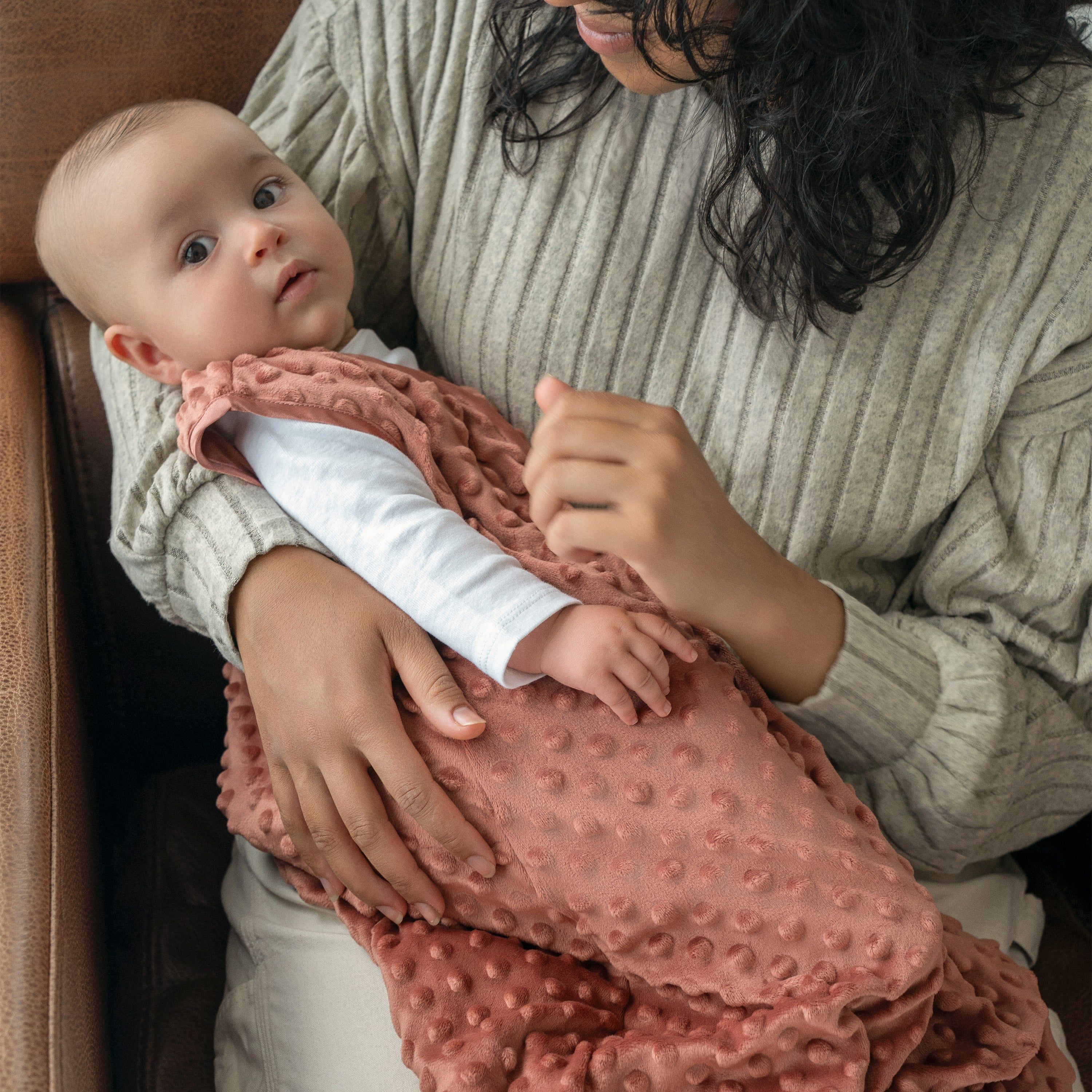 Wearable Blanket Plushy Dot Velboa Tog 1.5