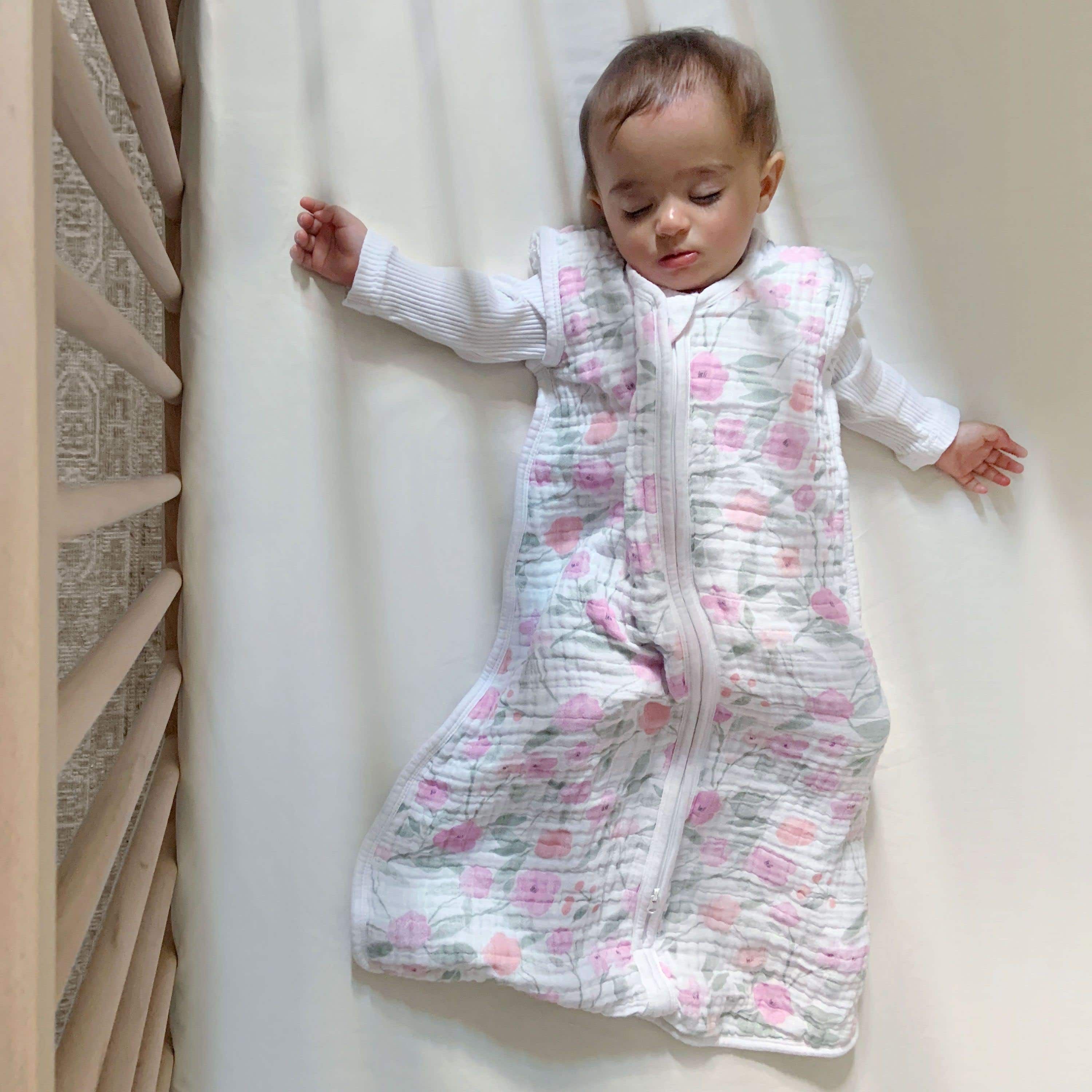 Boutique 100% Cotton Muslin Light Sleep Sack Tog 1.0