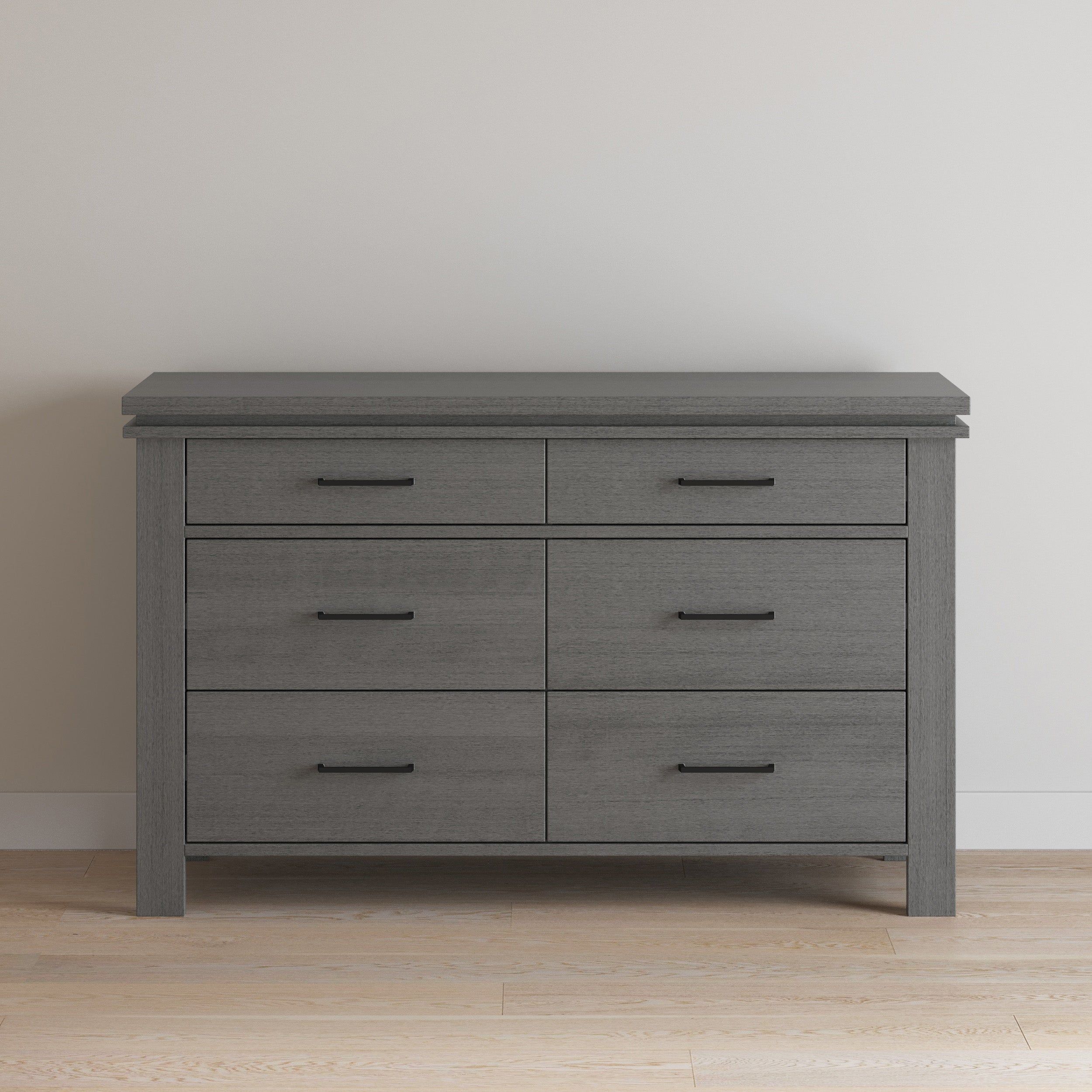 Denman Double Dresser, Midnight Gray