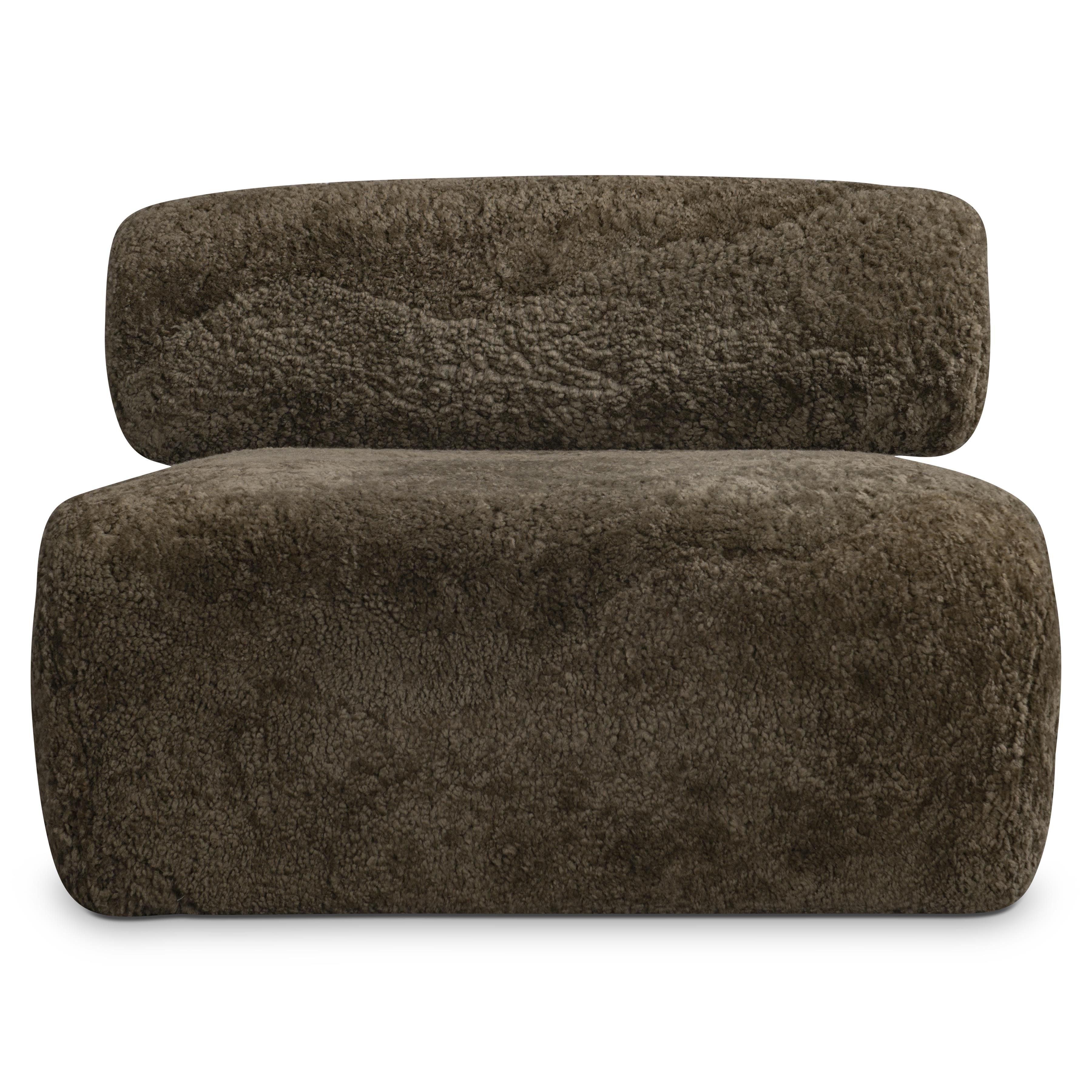 Bernhardt Paley Shearling Swivel Chair