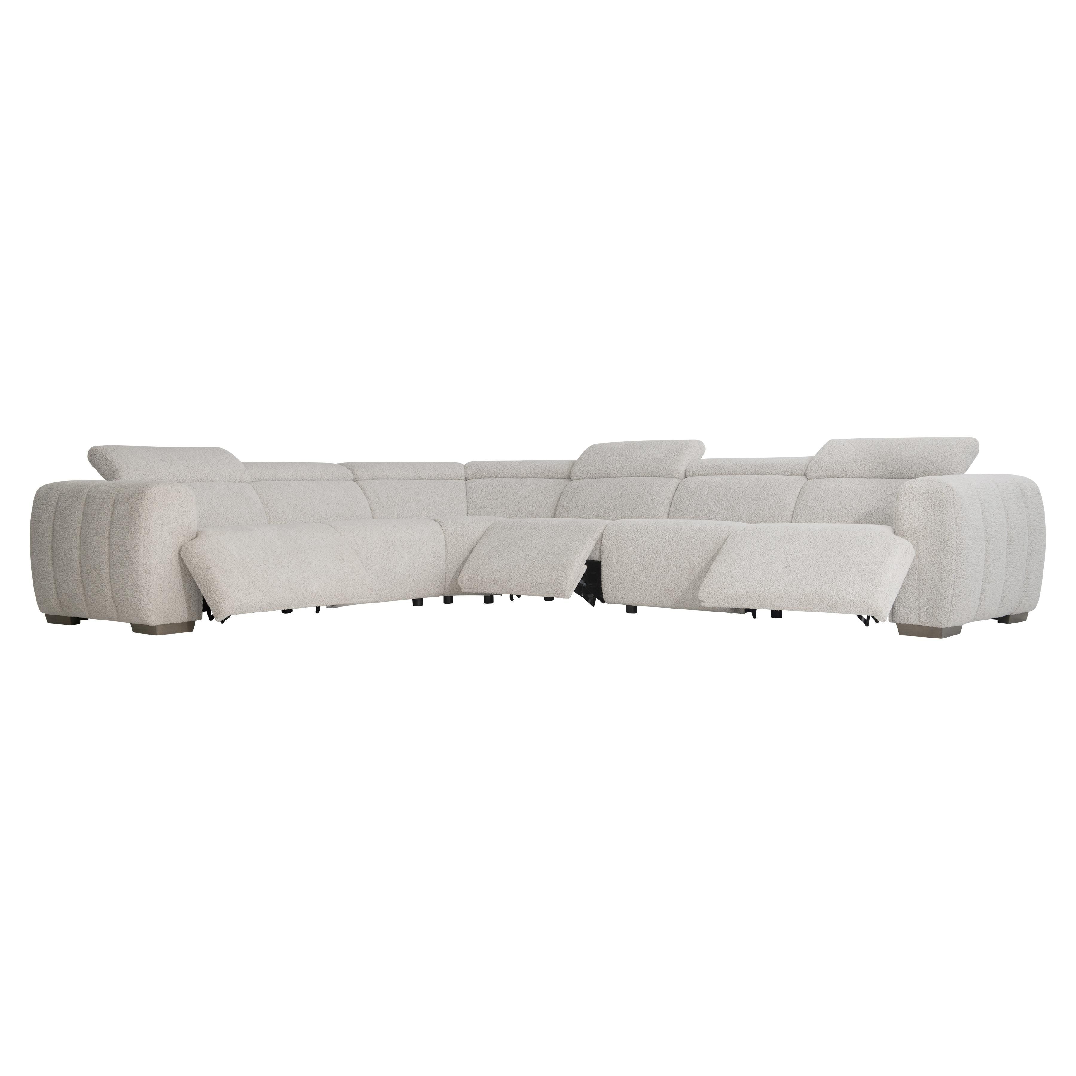Bernhardt Furniture – Aldo Fabric Power Motion Sectional