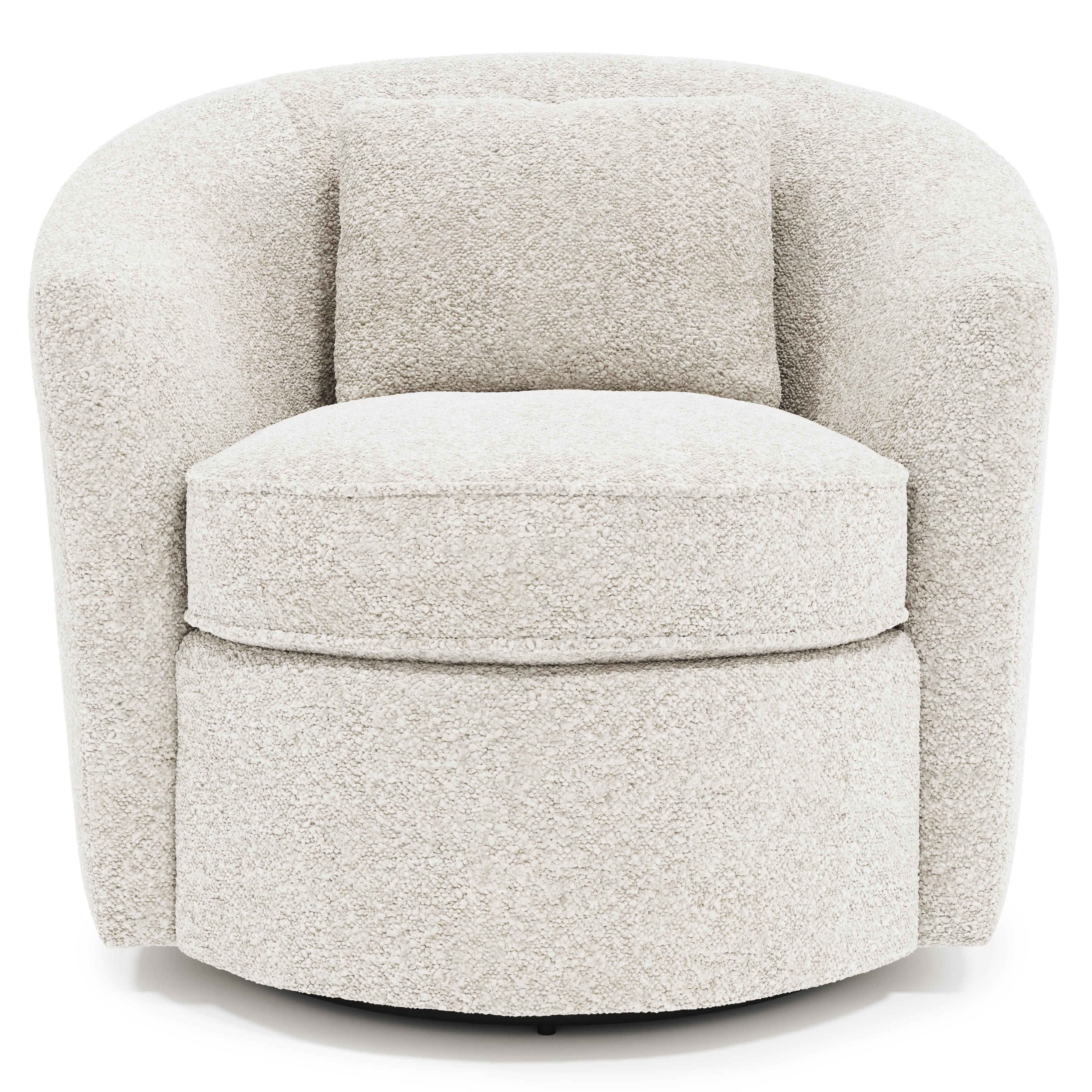 Bernhardt Furniture – Elizabeth Fabric Swivel Chair