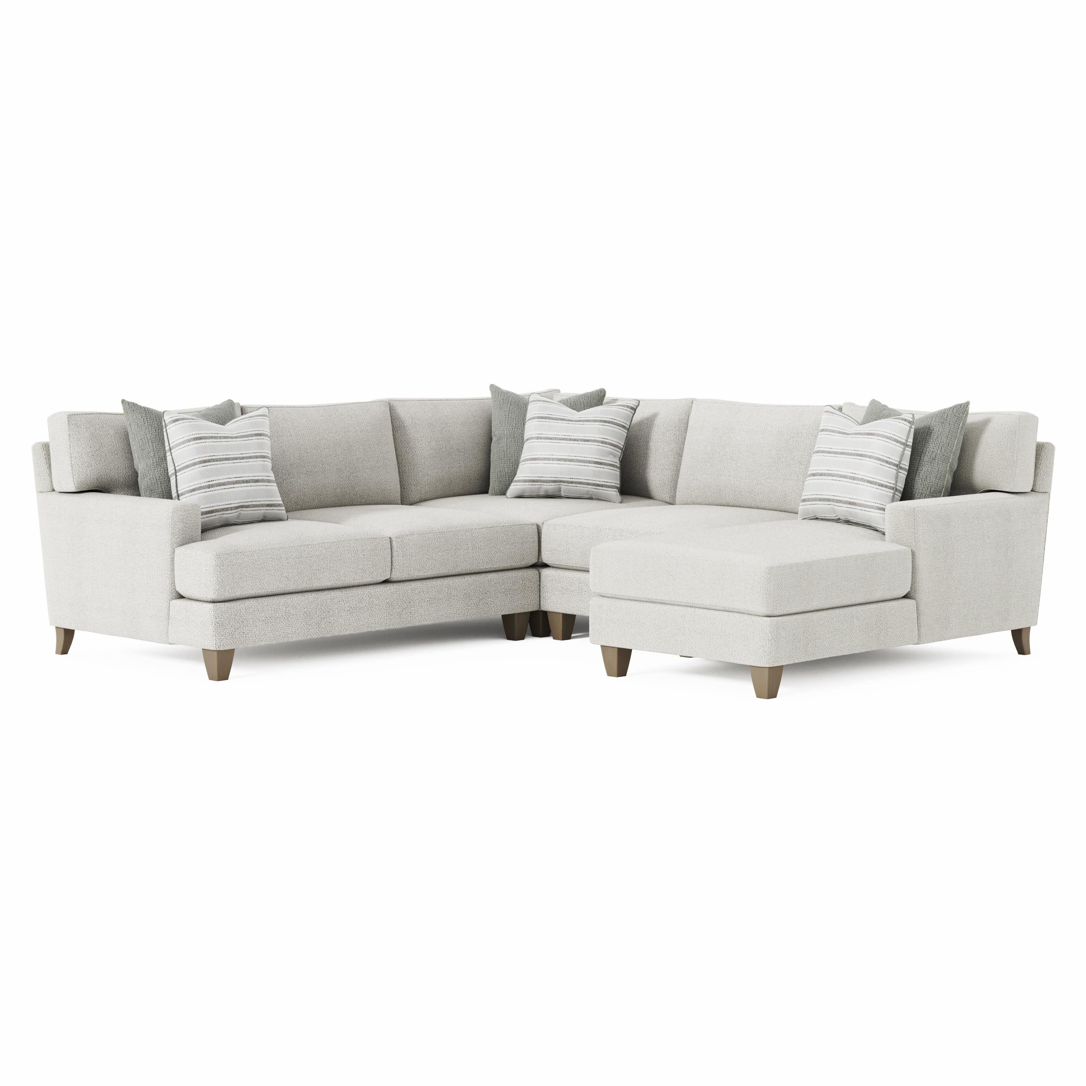 Bernhardt Mila Fabric Sectional Sofa
